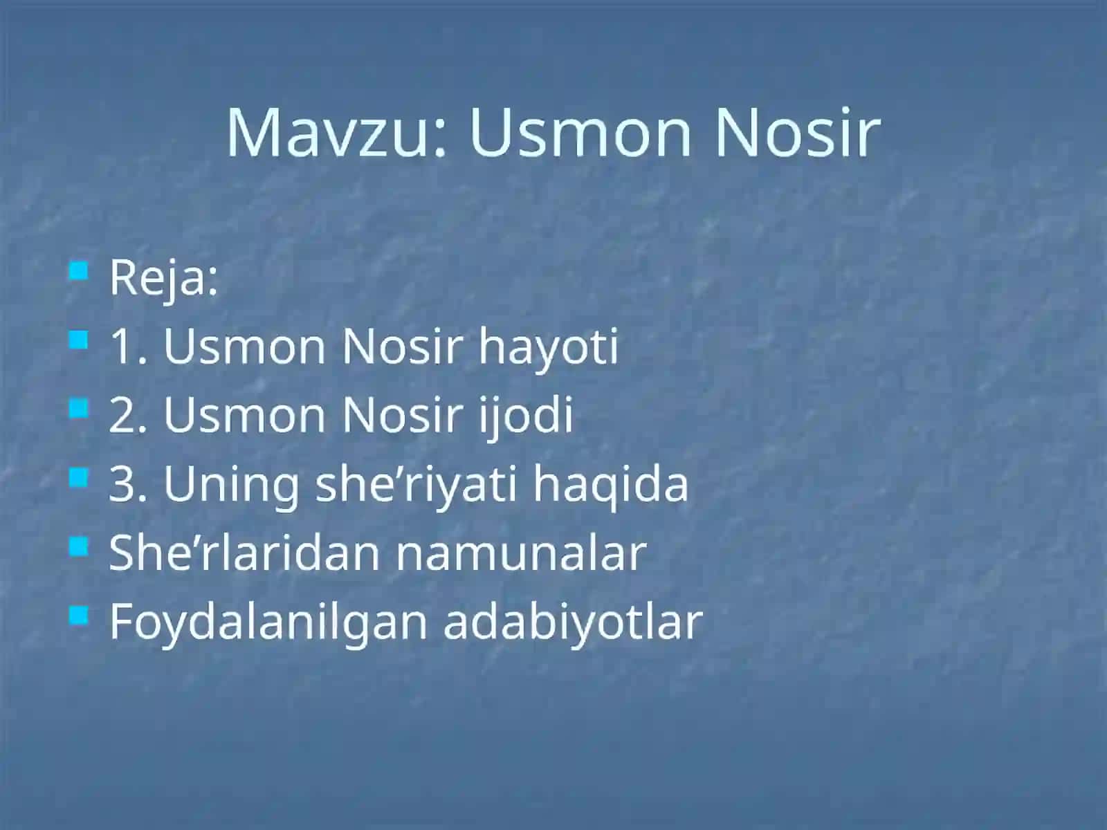 Usmon Nosir 2