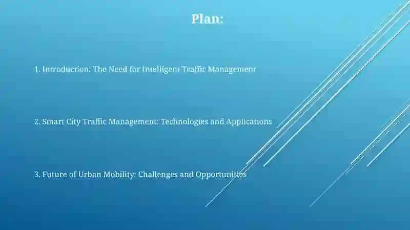 Intelligent Traffic Management in Smart Cities 2