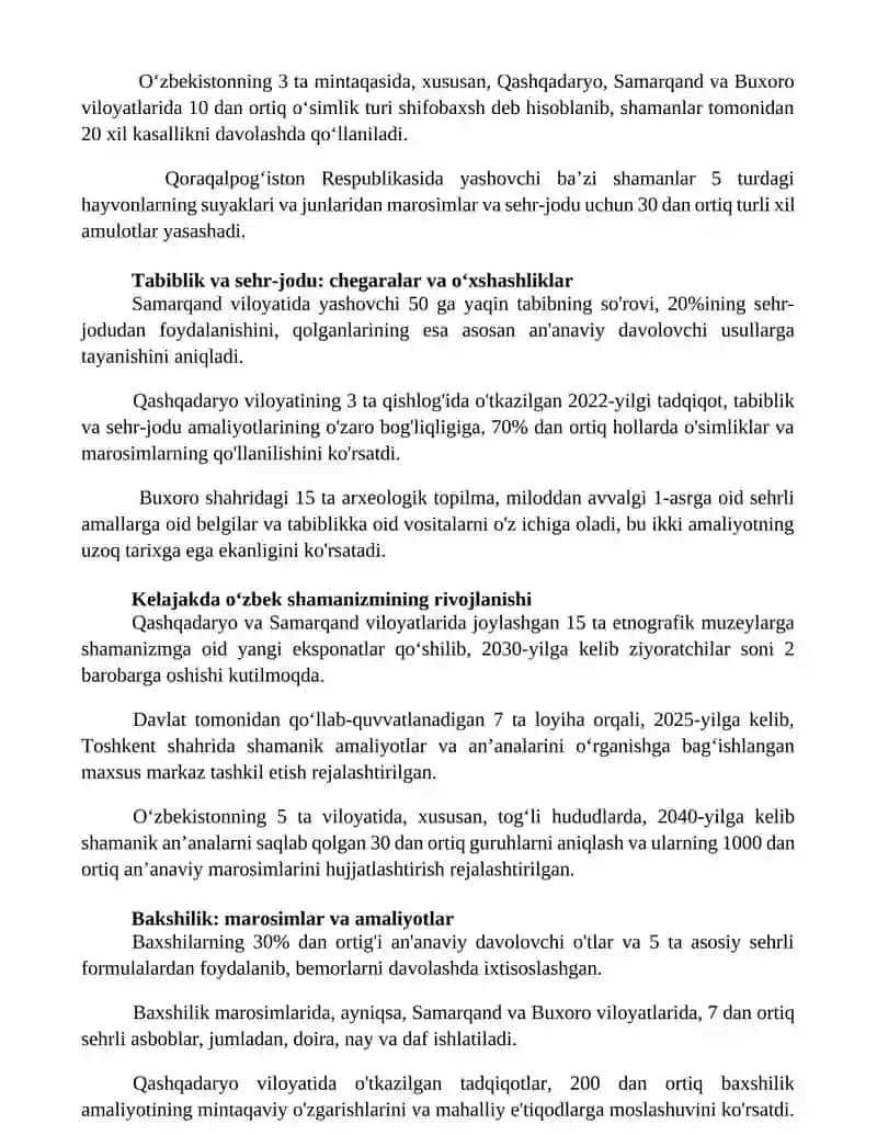 Zamonaviy shamanizmning zqmonaviy korinishi 2