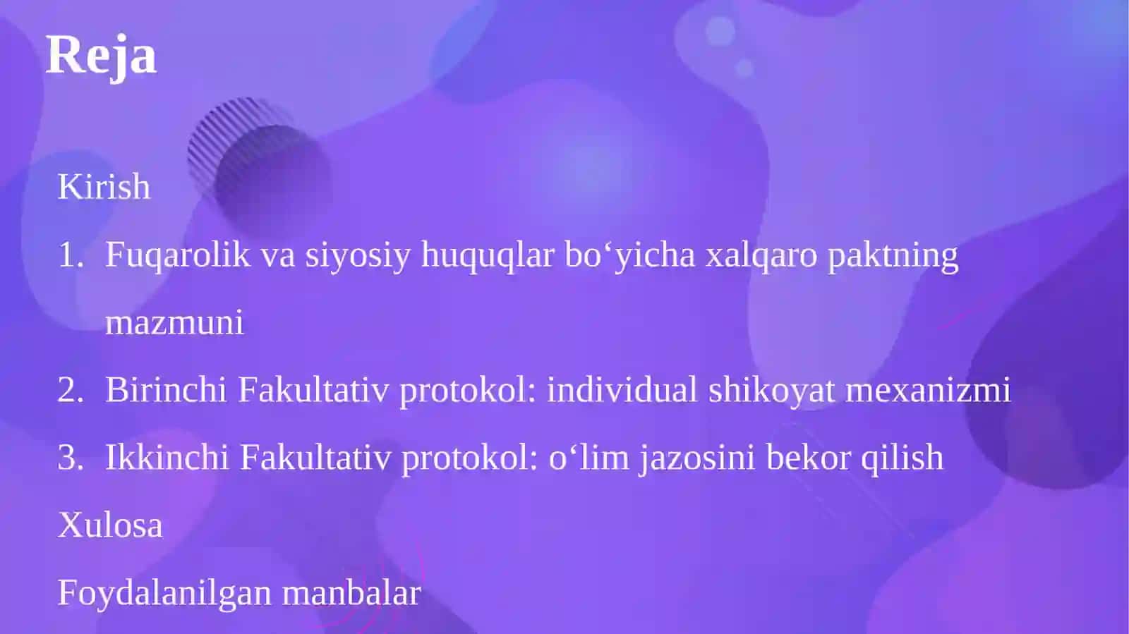 Fuqarolik va siyosiy huquqlar bo‘yicha xalqaro paktga qo‘shimcha fakultativ protokollar 2