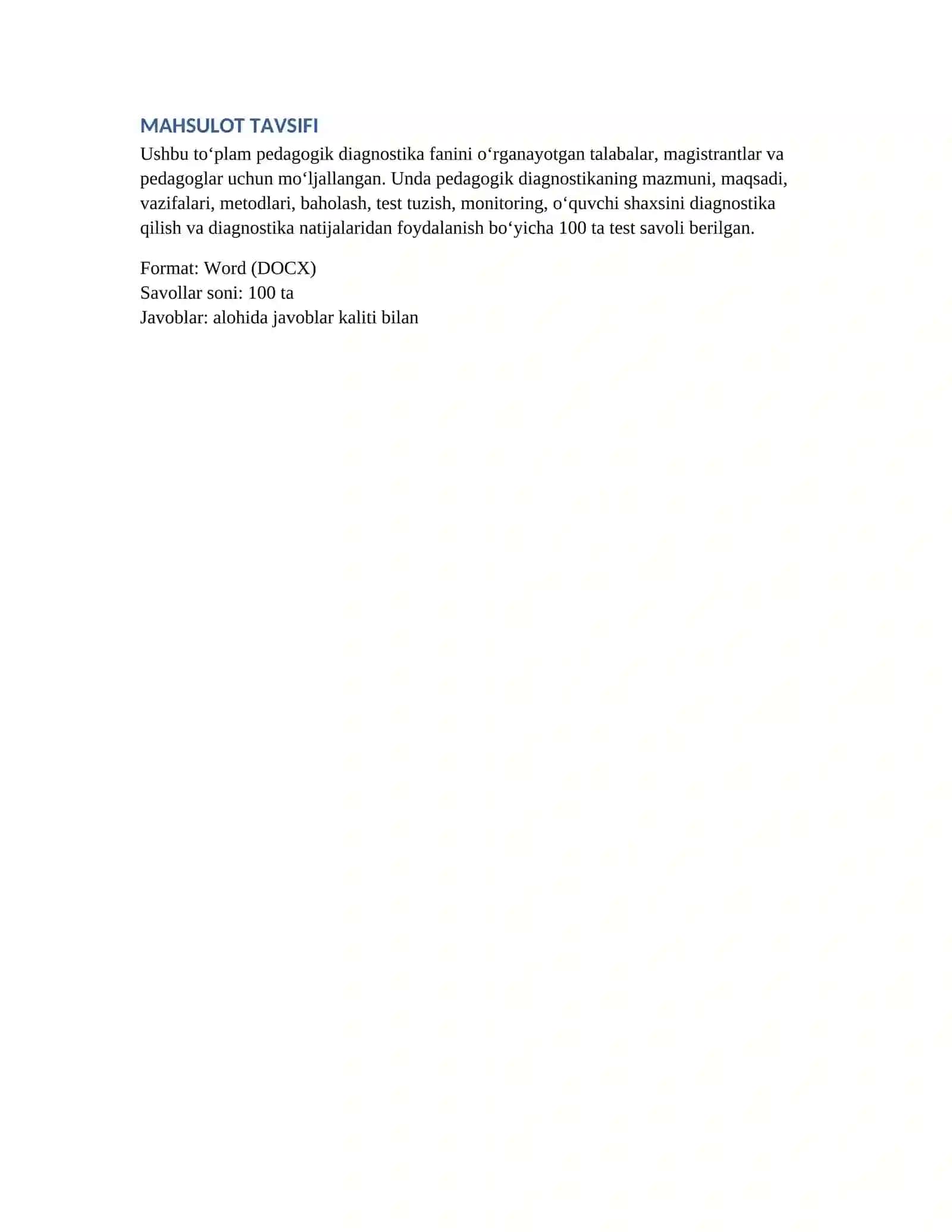 PEDAGOGIK DIAGNOSTIKA 2