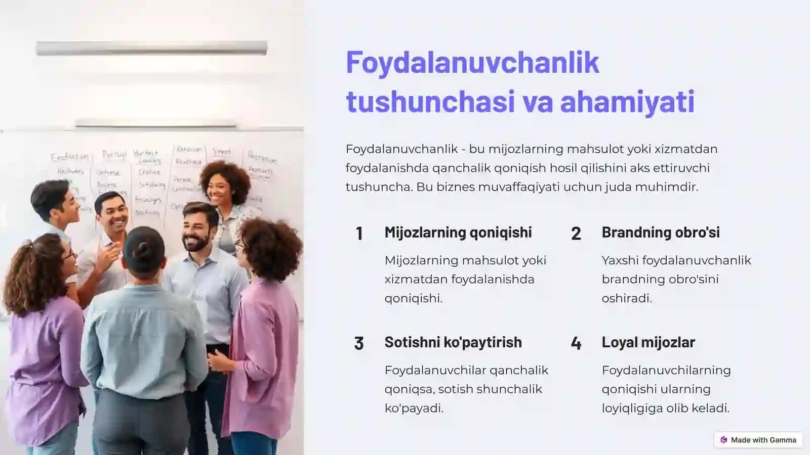 Foydalanuvchanlikni ta'minlash usullari 2