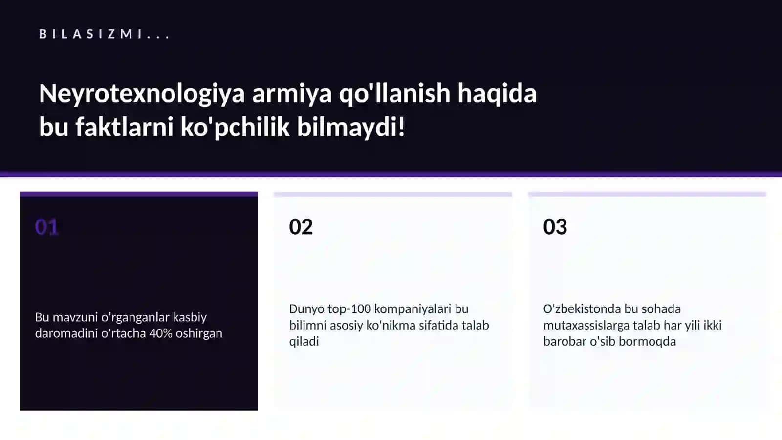 NEYROTEXNOLOGIYA VA MIYA 2