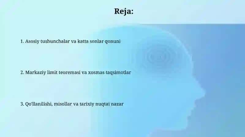 Taqsimot funksiyasi 2