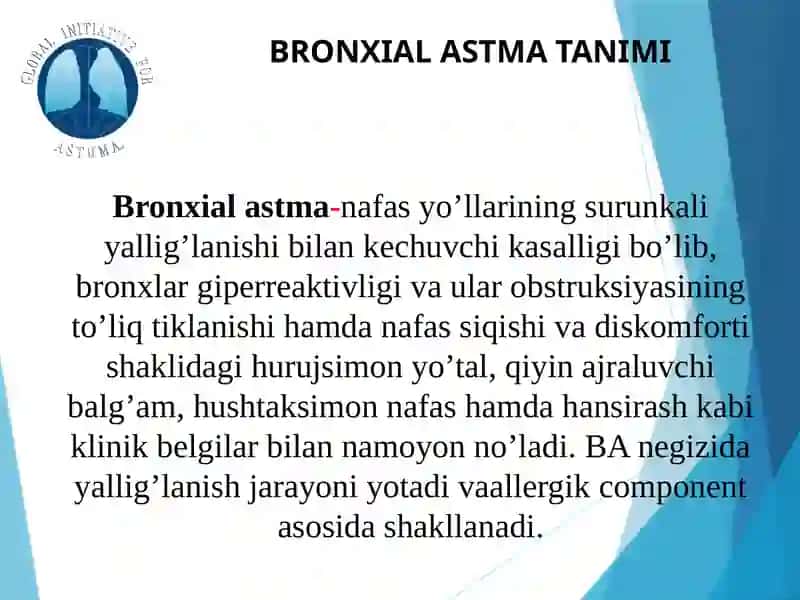 Bronxial astma (BA) 2