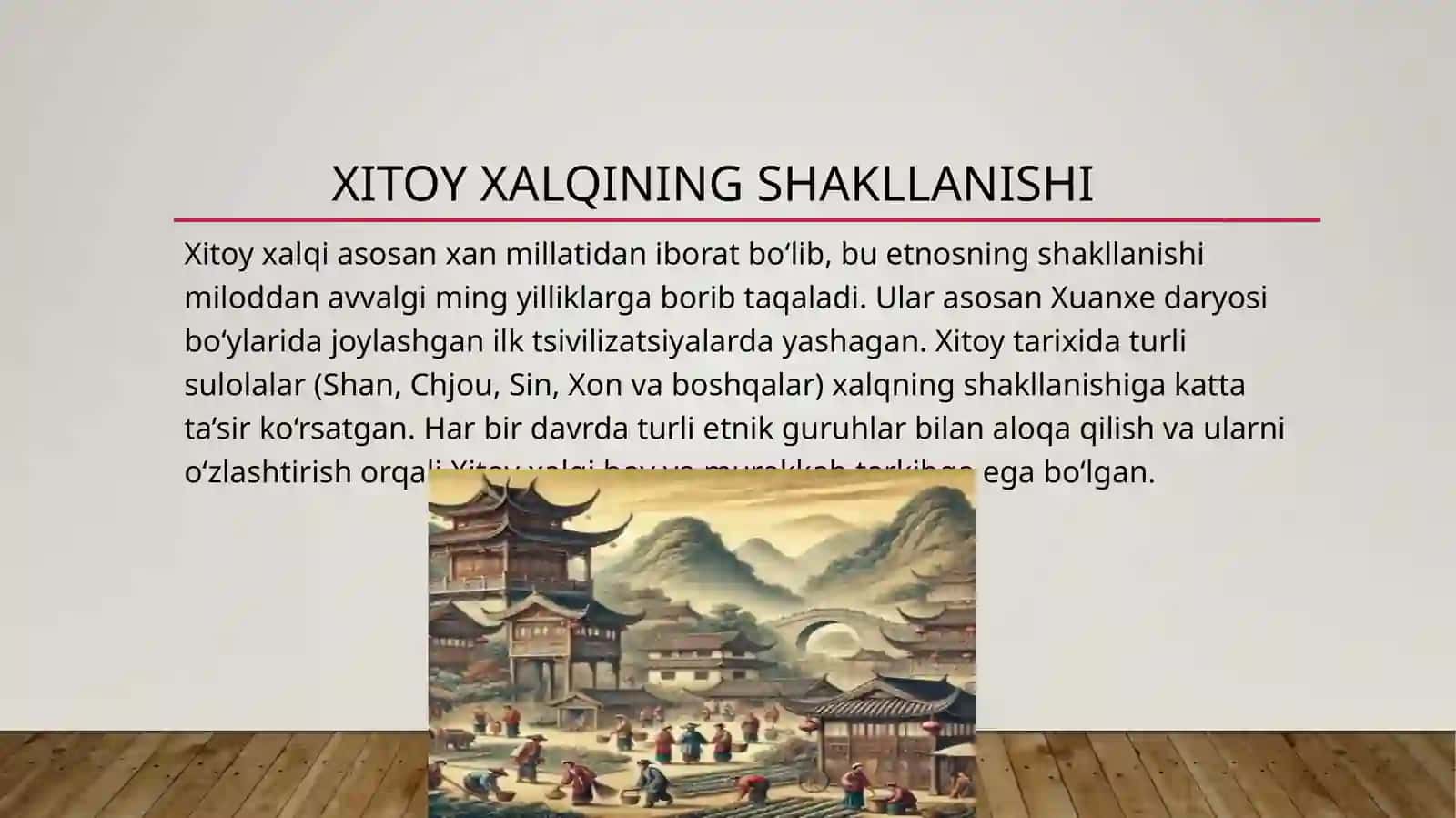 XITOY ETNOGRAFIYASI 2