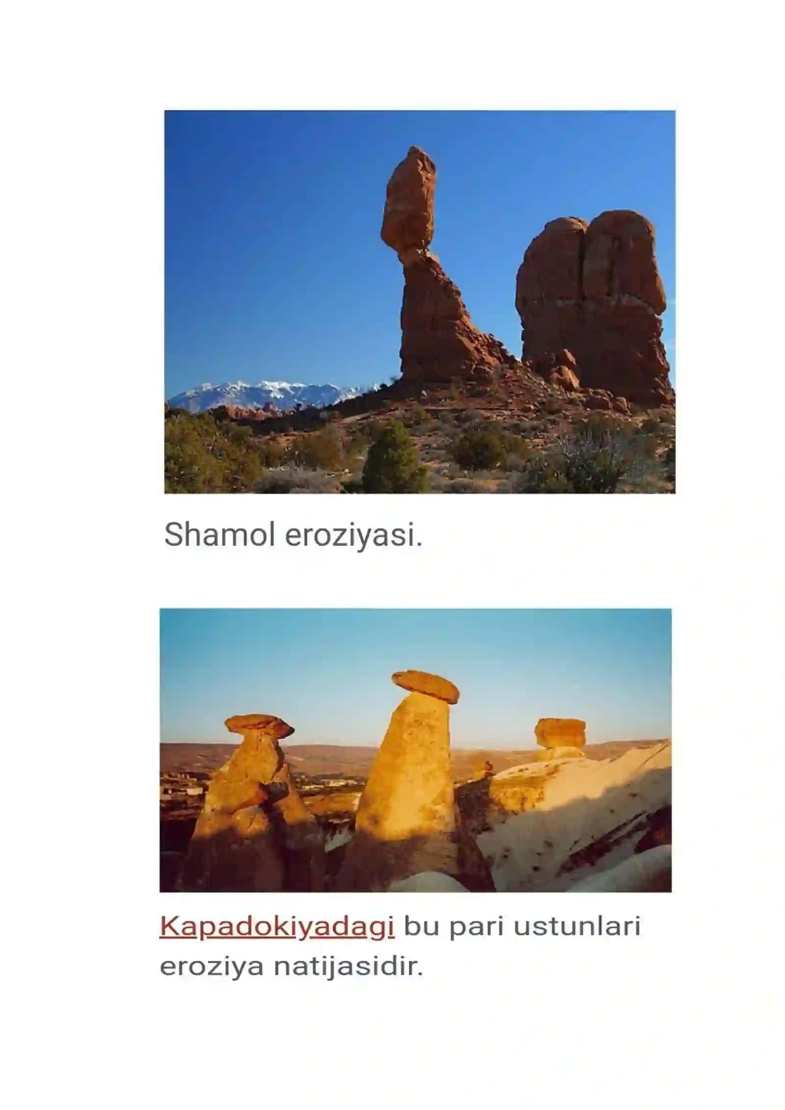 Nurash va erozion jarayonlar 2