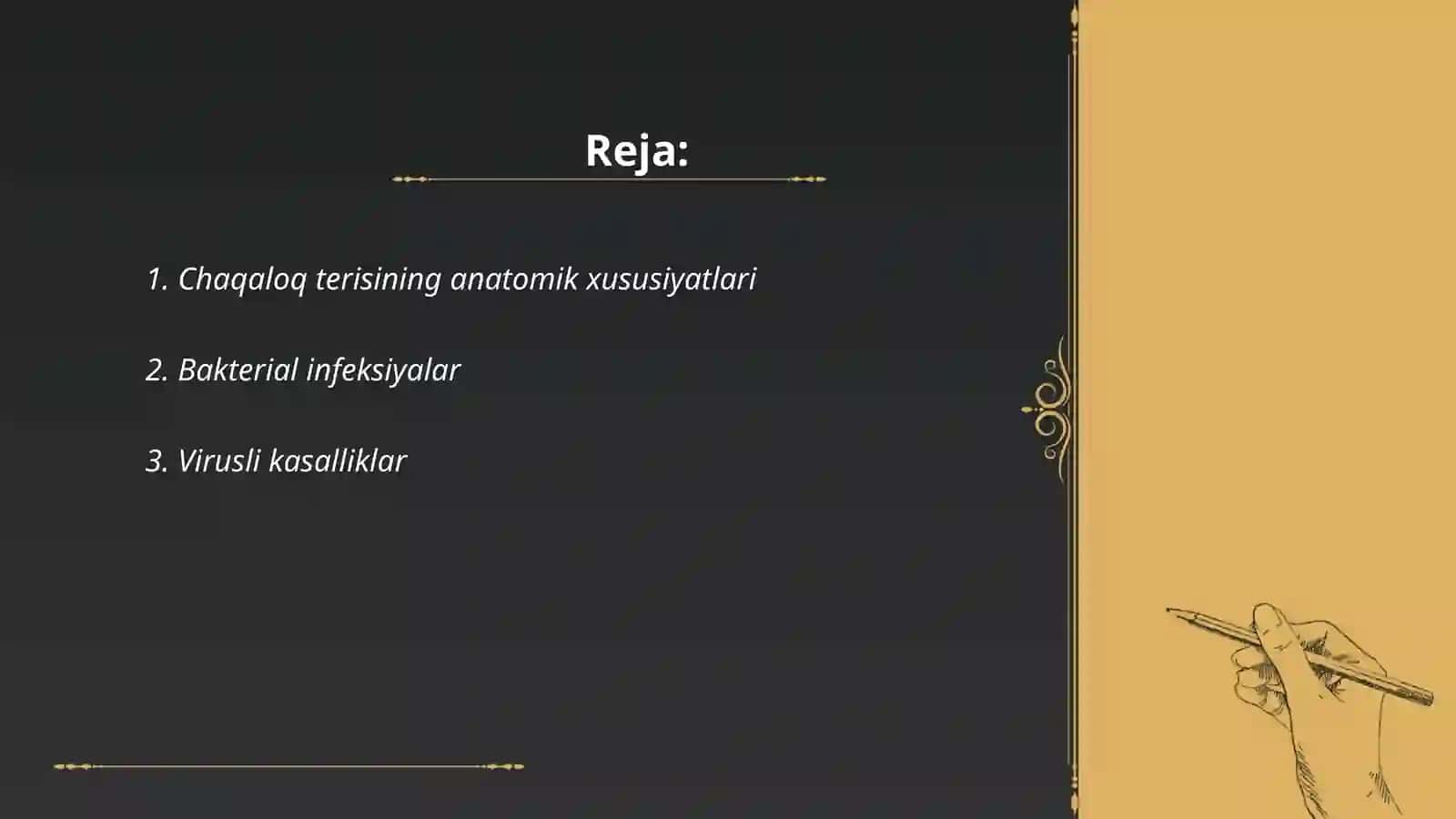 Chaqaloq terisining yiringli kasalliklari 2