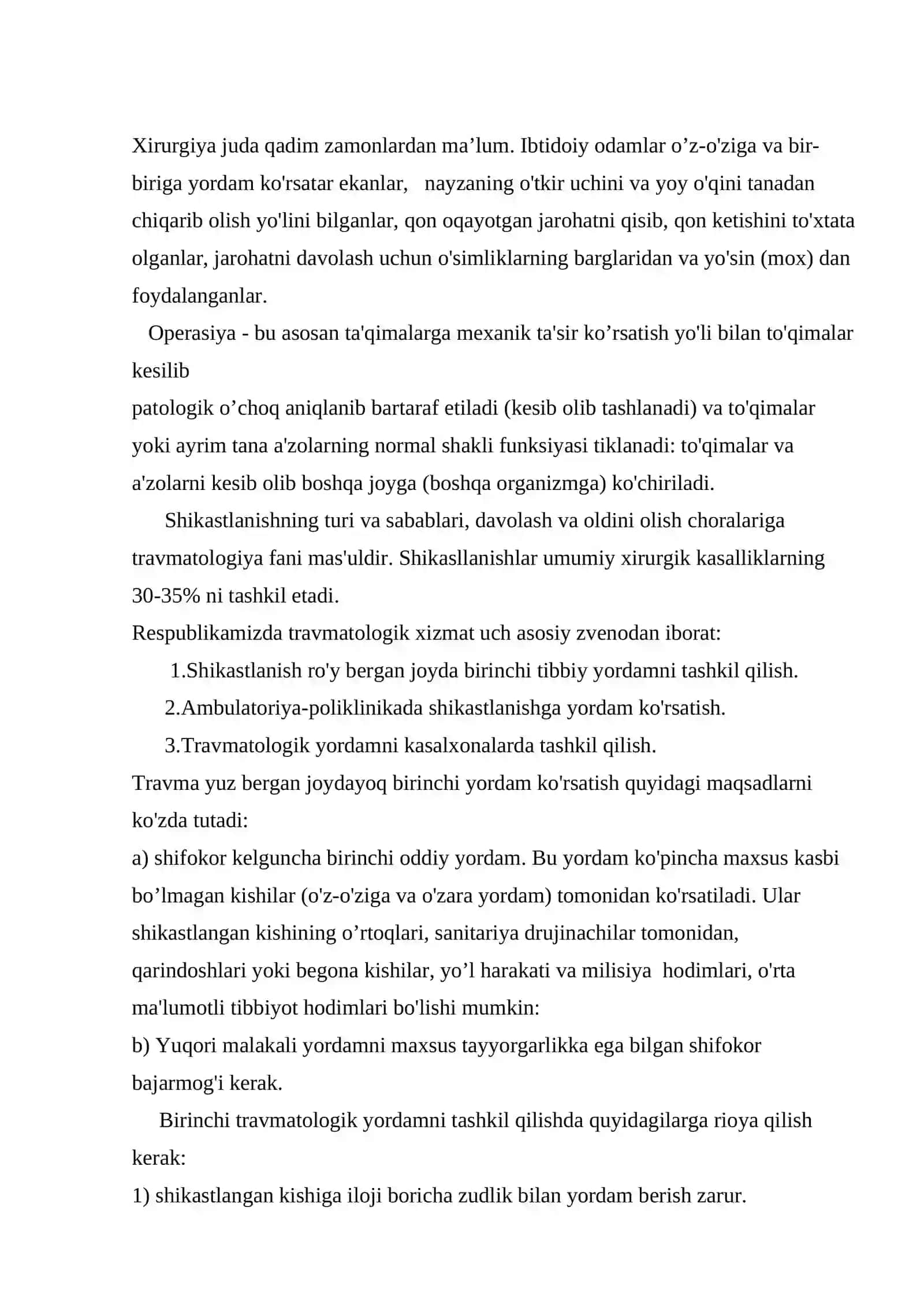 Desmurgiya va transport immobilizasiyasi 2
