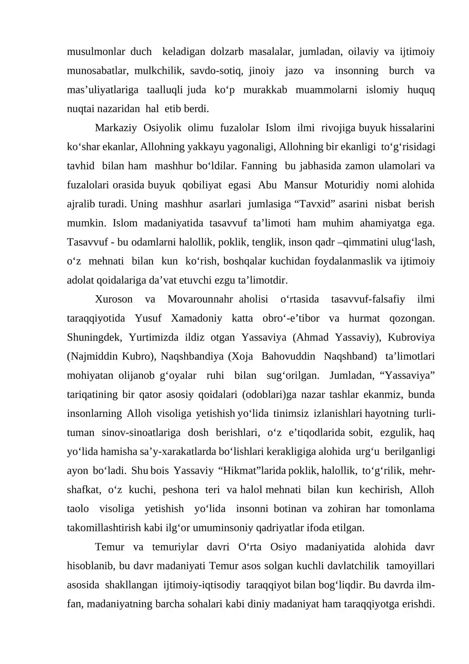 ISLOM QADRIYATLARI 2