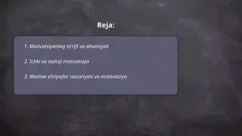 Motivatsiya 2