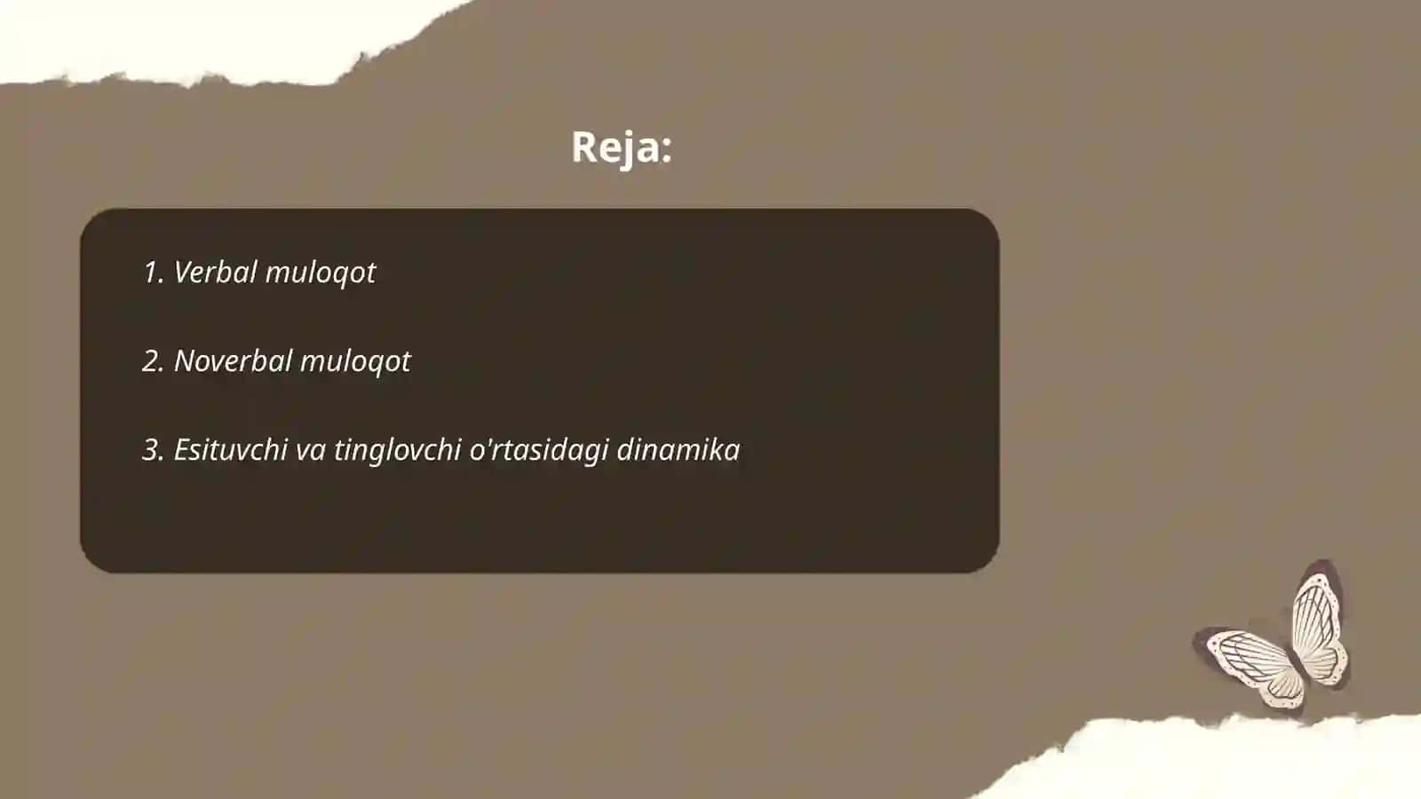 Muloqotning tomonlari ( Kommunikatsiya, persepsiya, interaksiya) 2