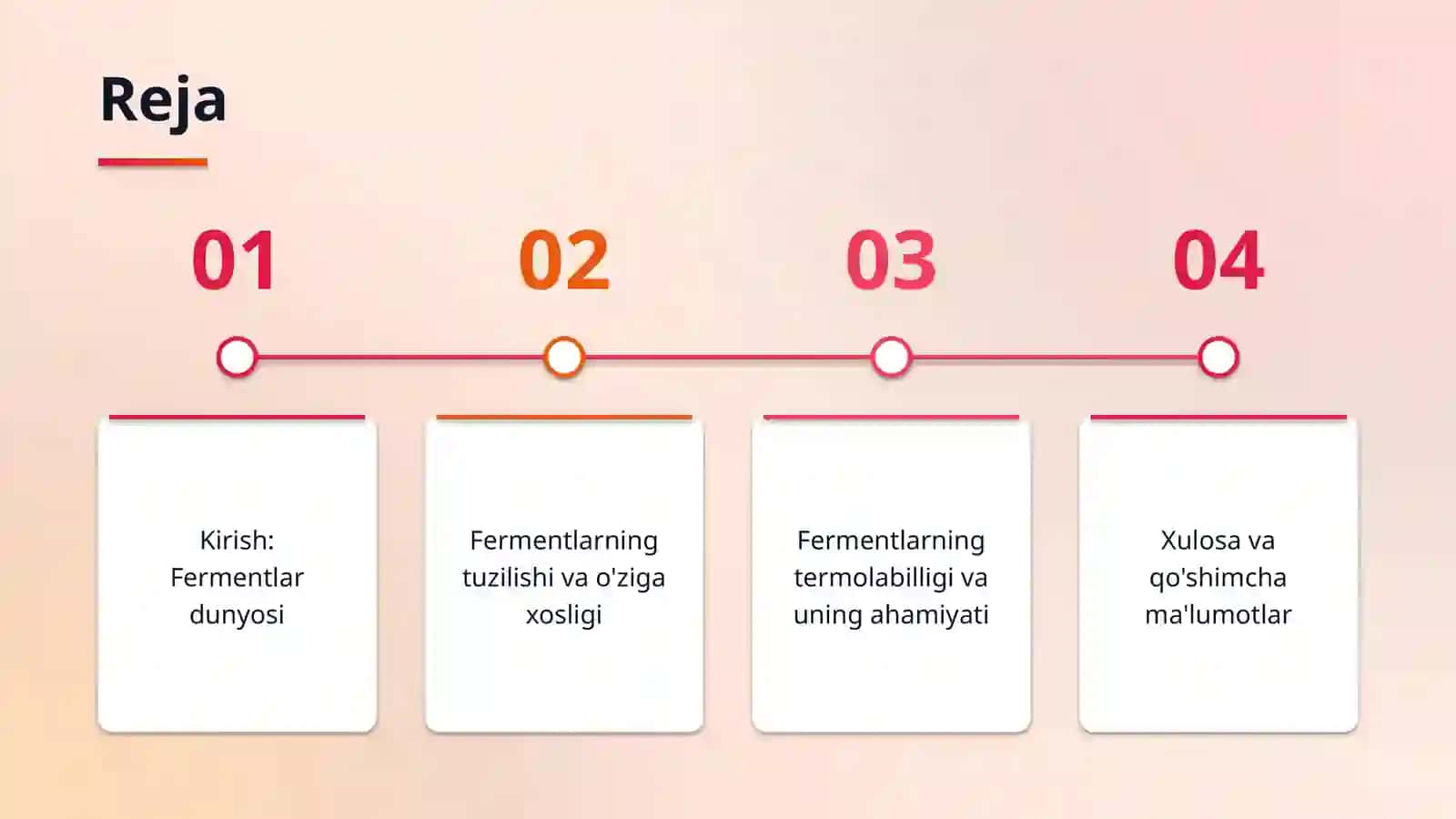 Fermentlar o‘ziga xosligi. Fermentlarning termolabilligi 2