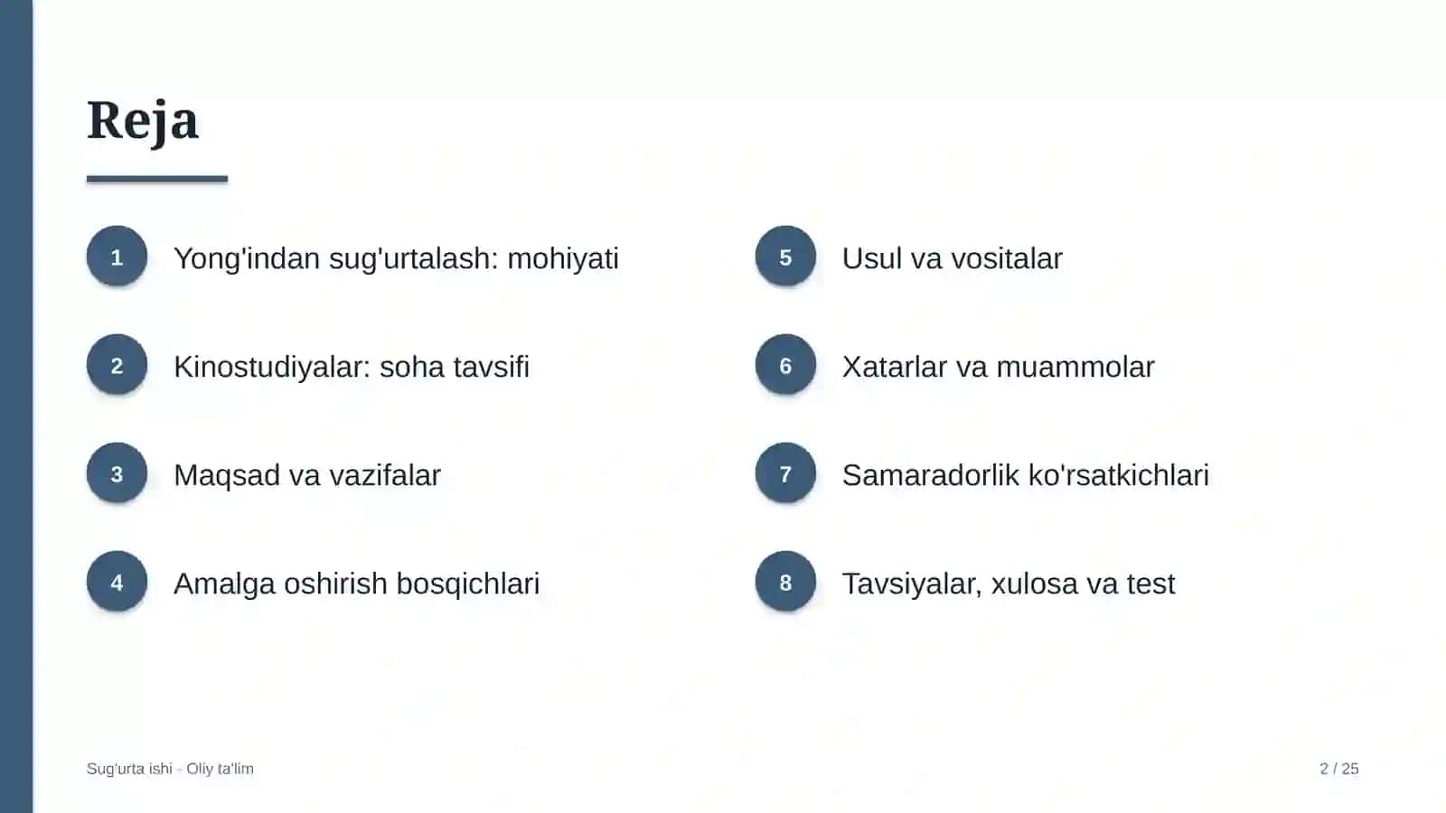 Kinostudiyalar misolida: mohiyati, bosqichlari, usullari va ko'rsatkichlari 2