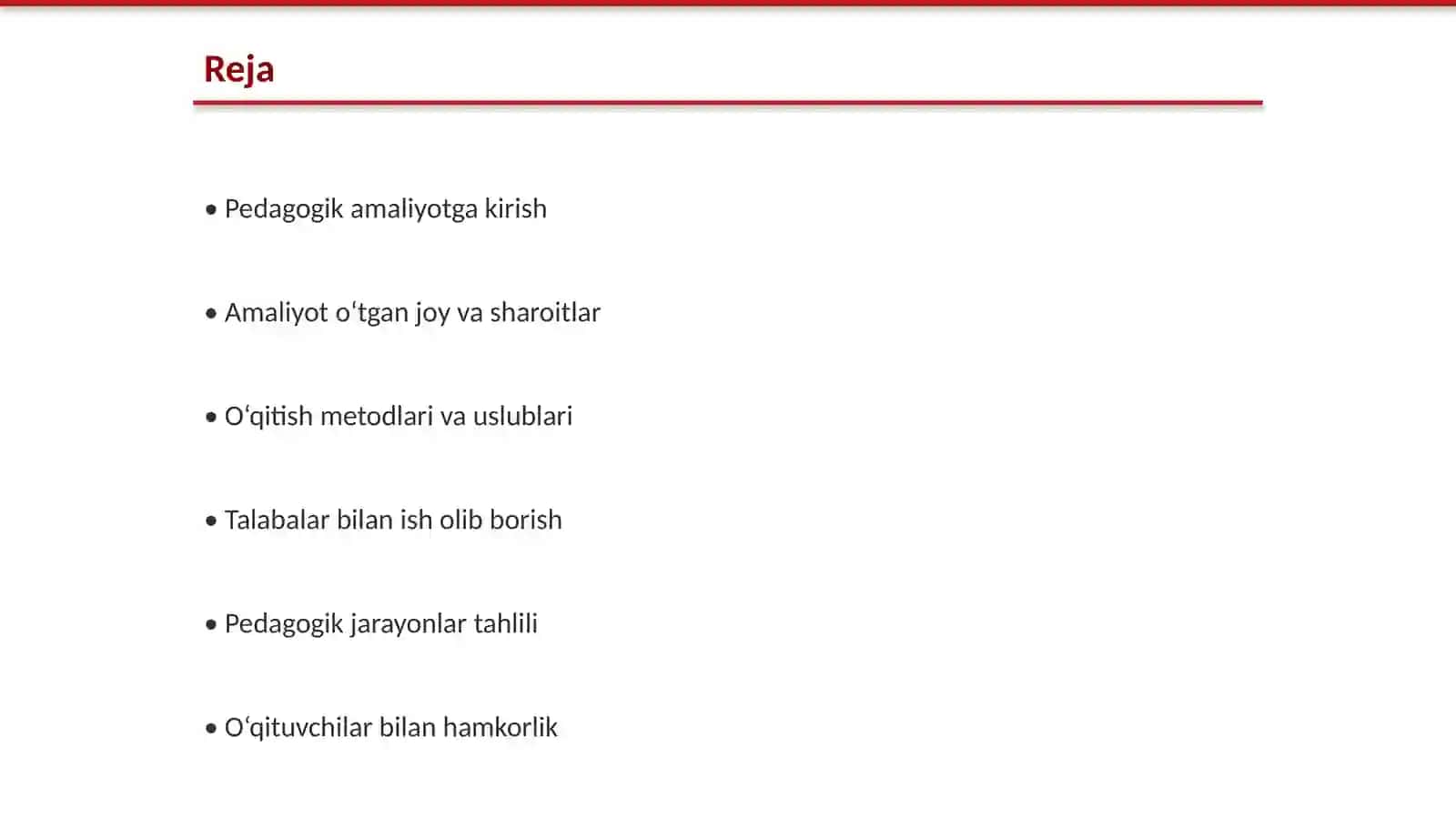 OTM rahbariga pedagogik amaliyotni o'taganligim haqida ma'lumotnoma 2