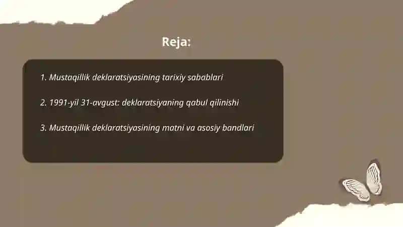 Mustaqillik deklaratsiyasi 2