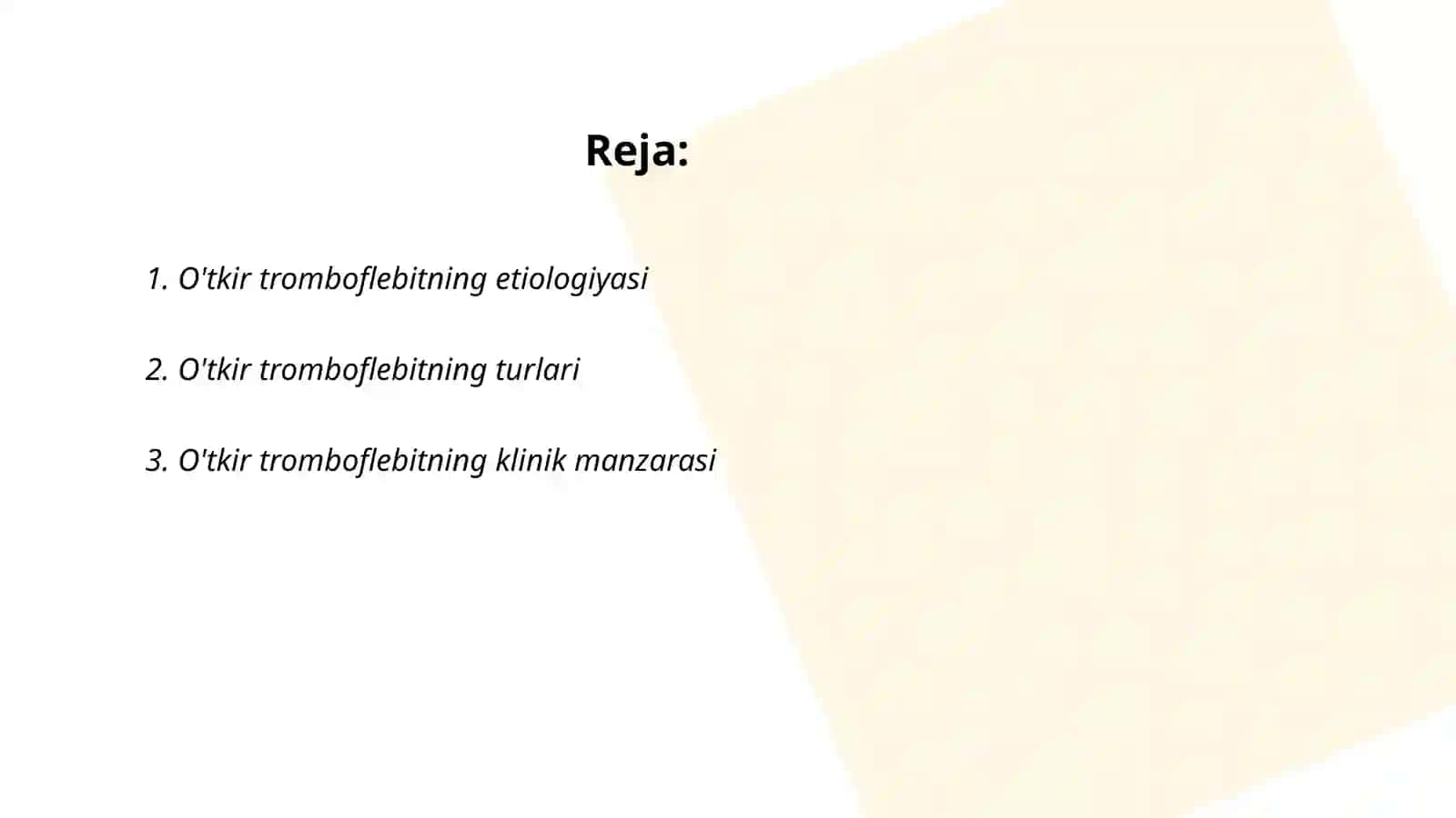 O'tkir Tromboflebit 2