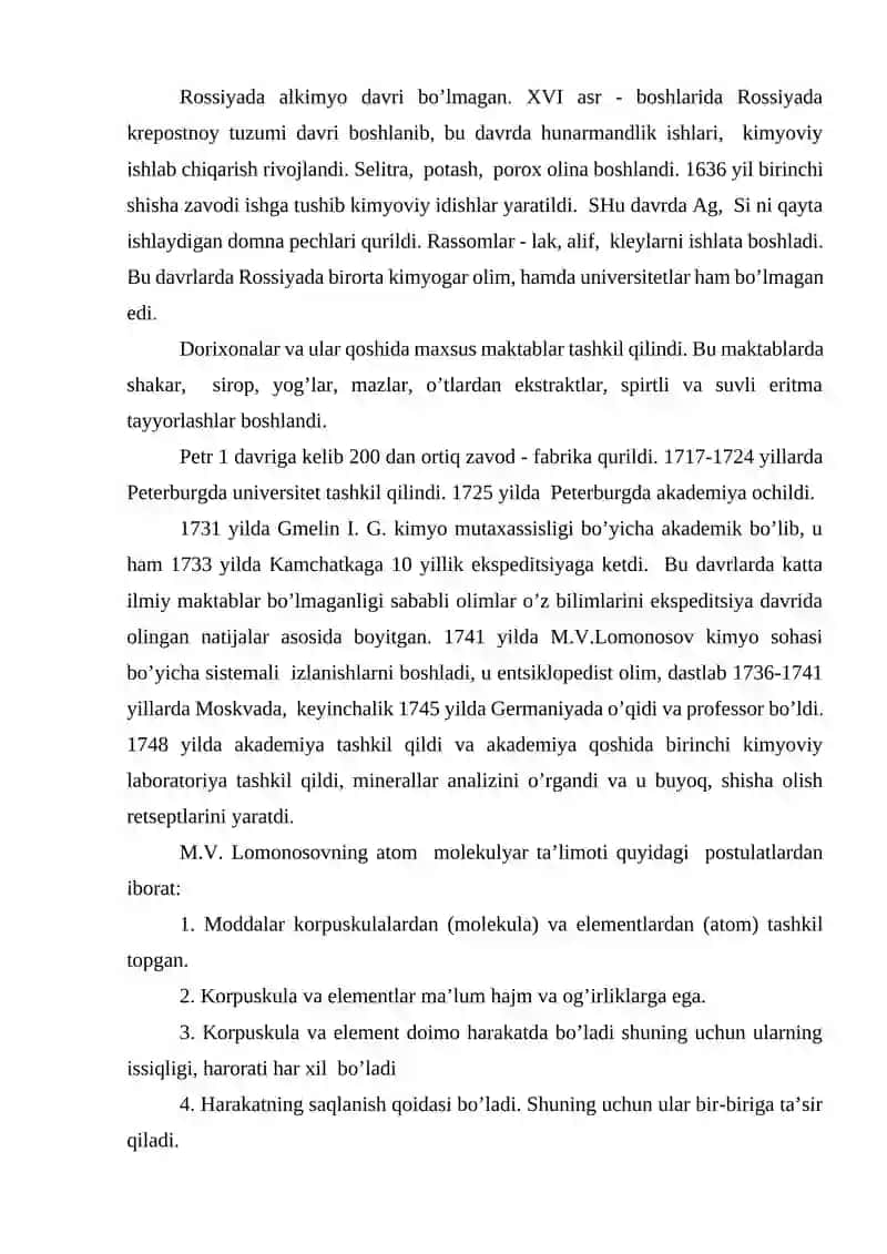 O’zbekistonda kimyo va uning tarixi 2
