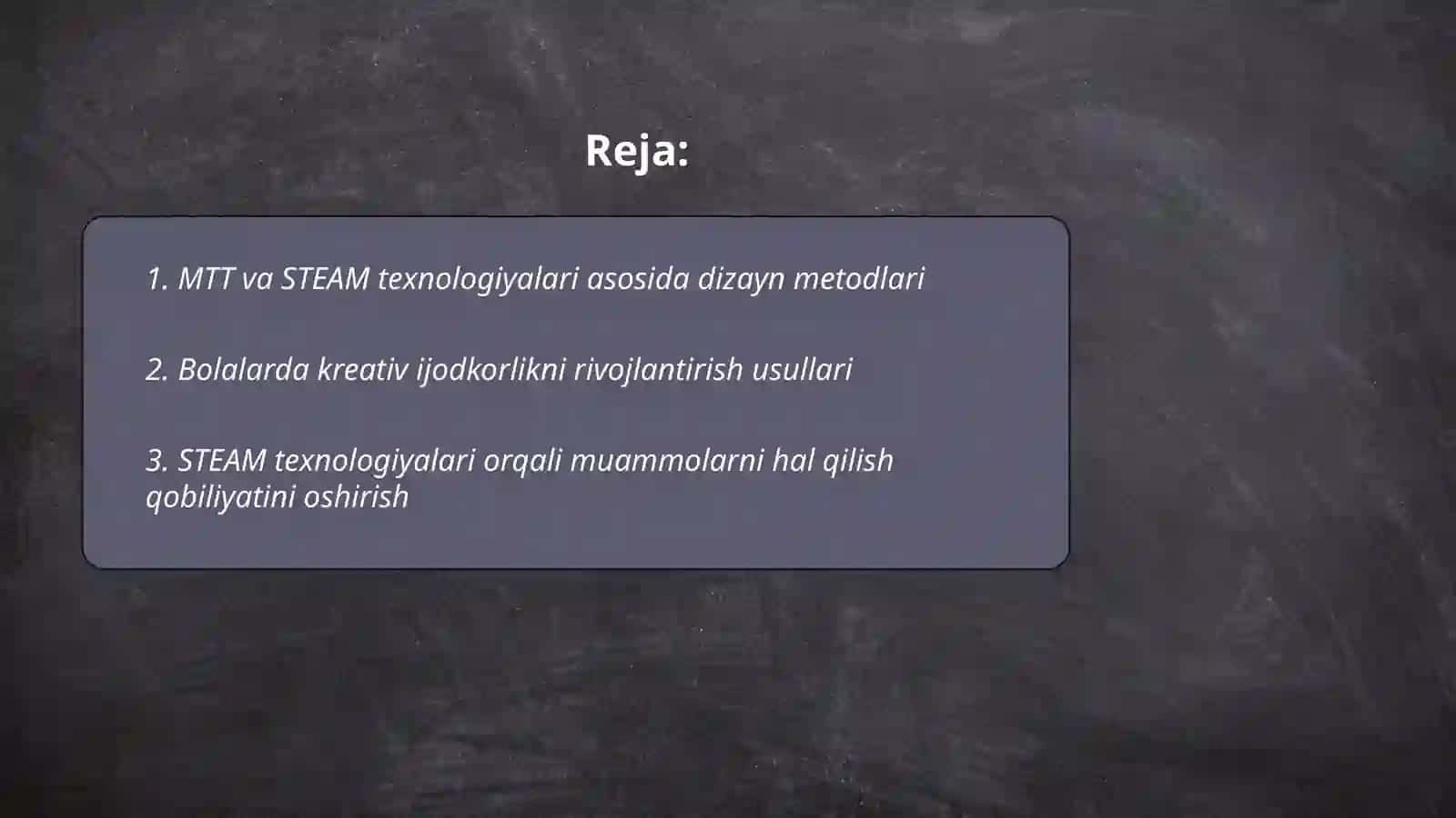 MTT va STEAM texnologiyasi asosida dizayn va kreativ ijodkorlikni shakllantirish 2