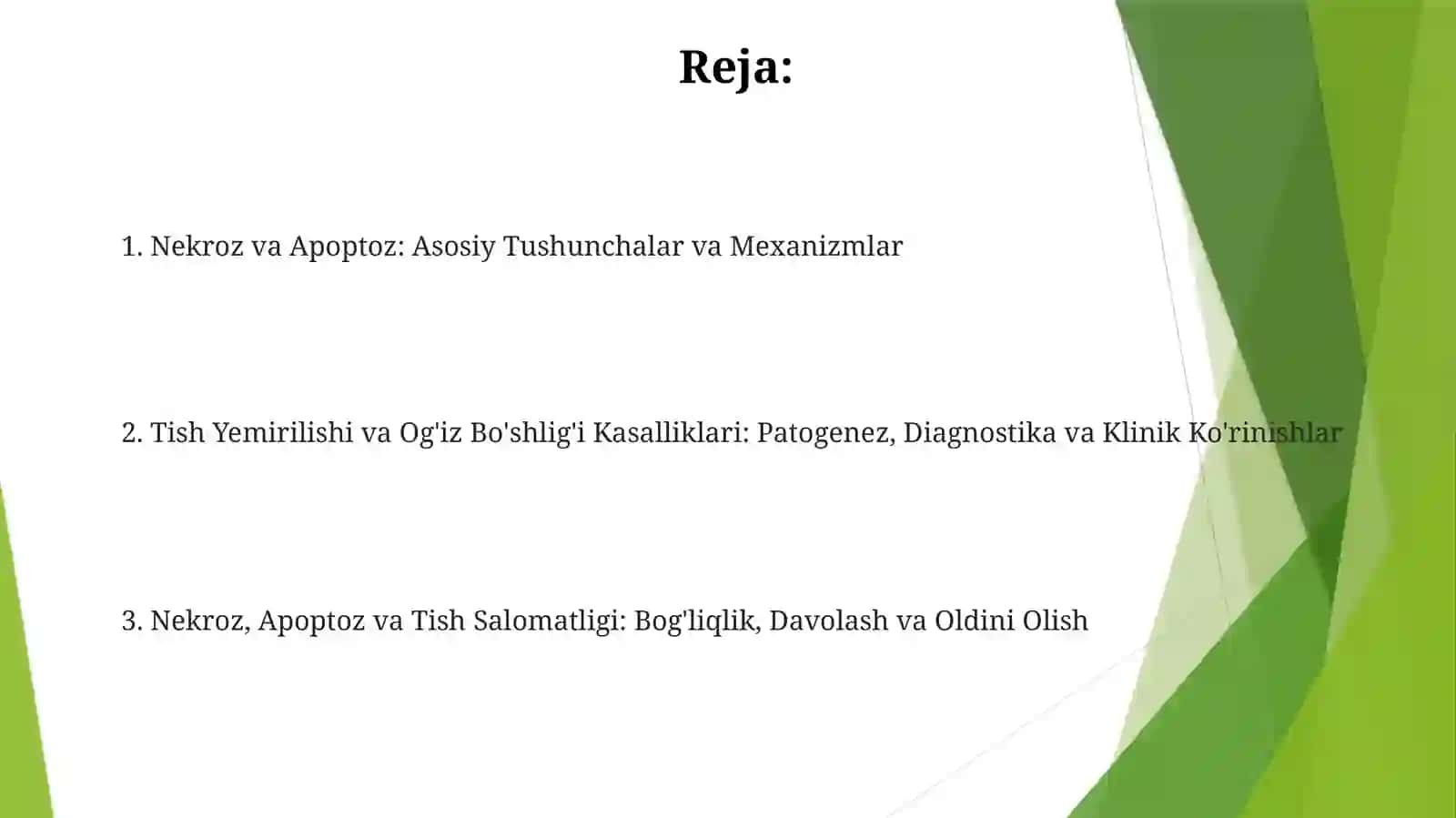 Nekroz va Apoptoz: Asosiy Tushunchalar va Mexanizmlar 2