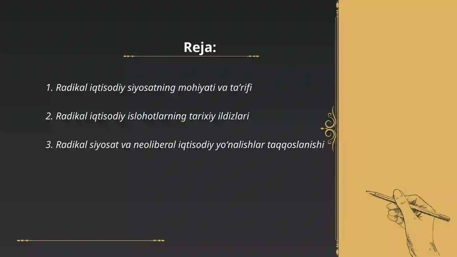 Radikal iatisodiy siyosati 2