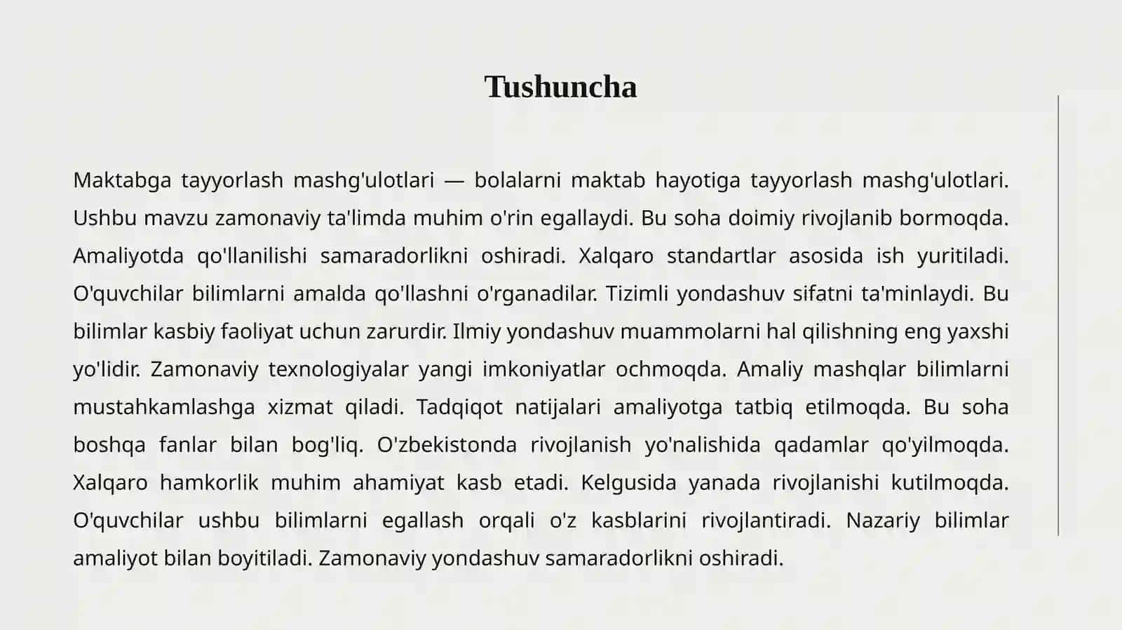 Maktabga tayyorlash 2