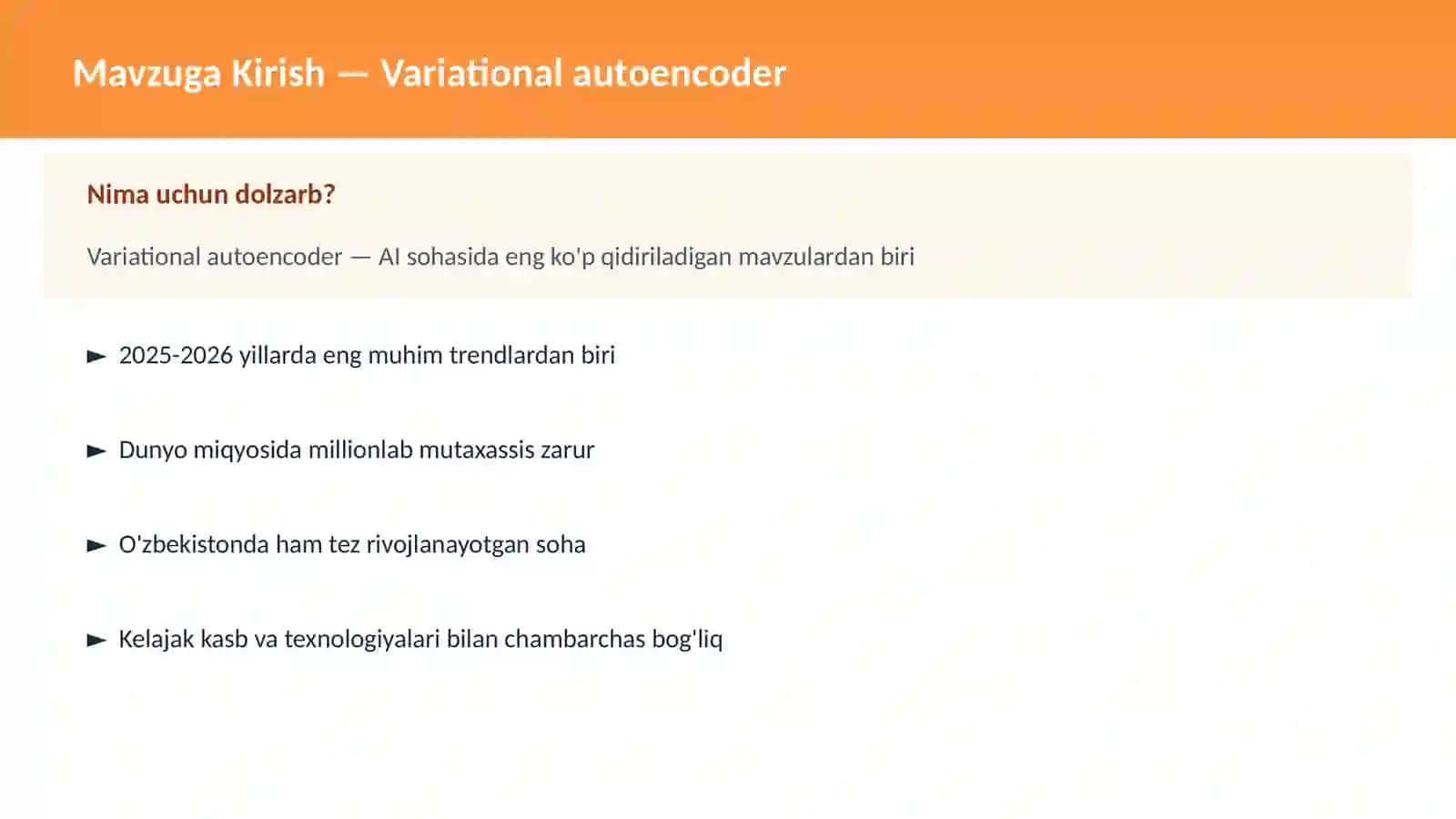Variational autoencoder 2