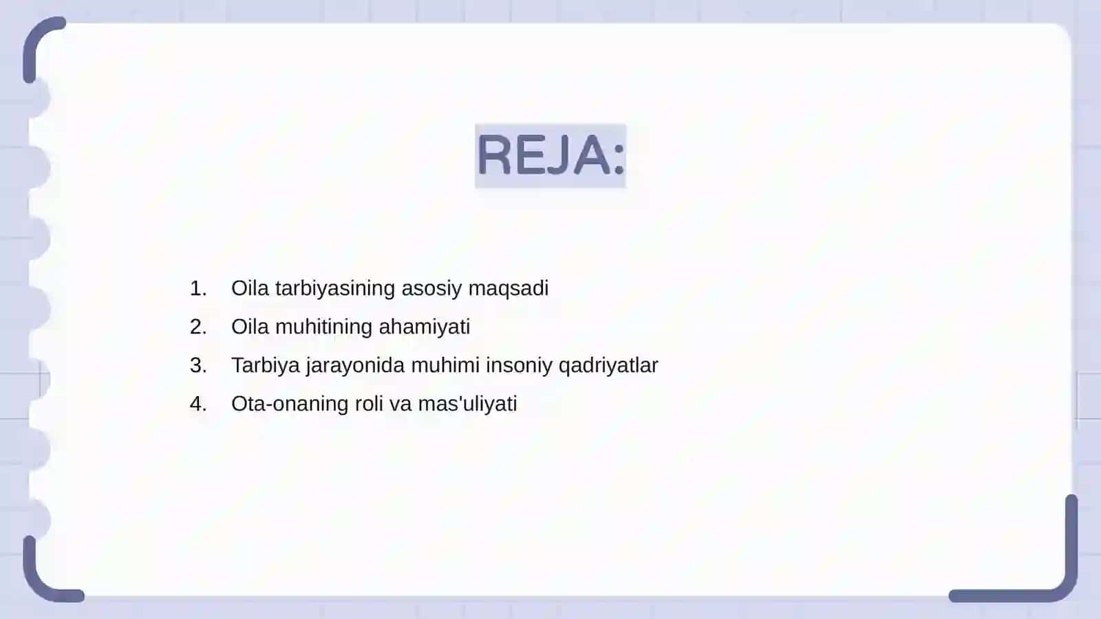 Oila tarbiyasi 2