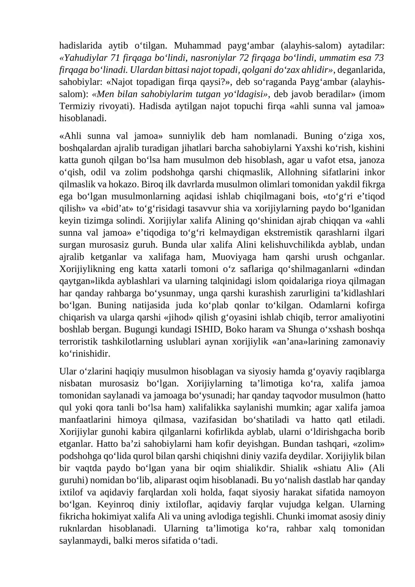 Islom fiqhiy makablari 2