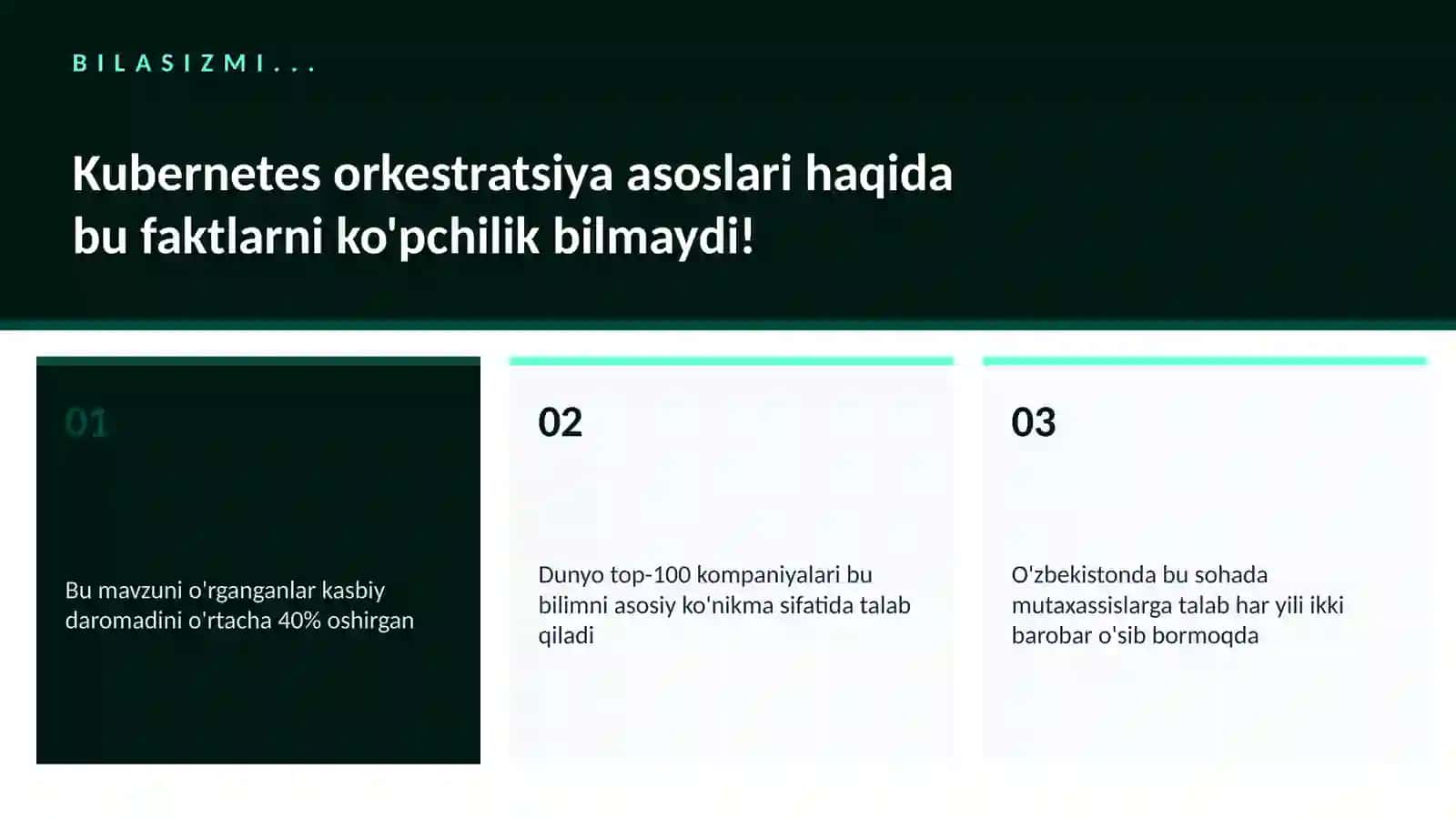 Kubernetes orkestratsiya asoslari 2