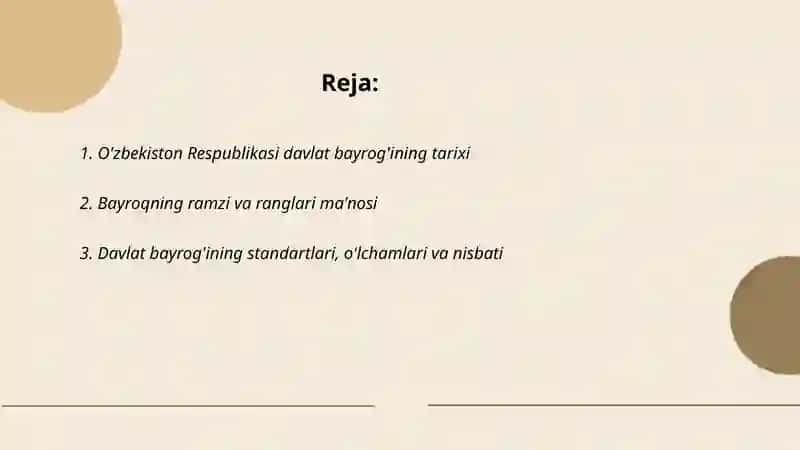O'zbekiston Respublikasi davlat bayrog'i 2
