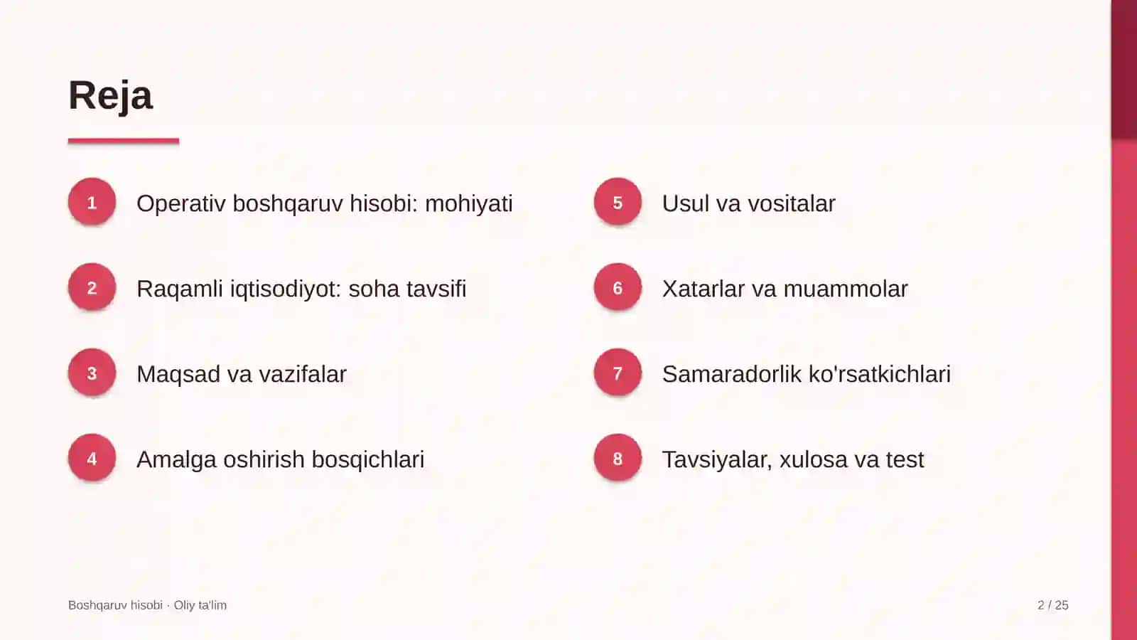 raqamli iqtisodiyotda operativ boshqaruv hisobini yuritish 5013 2