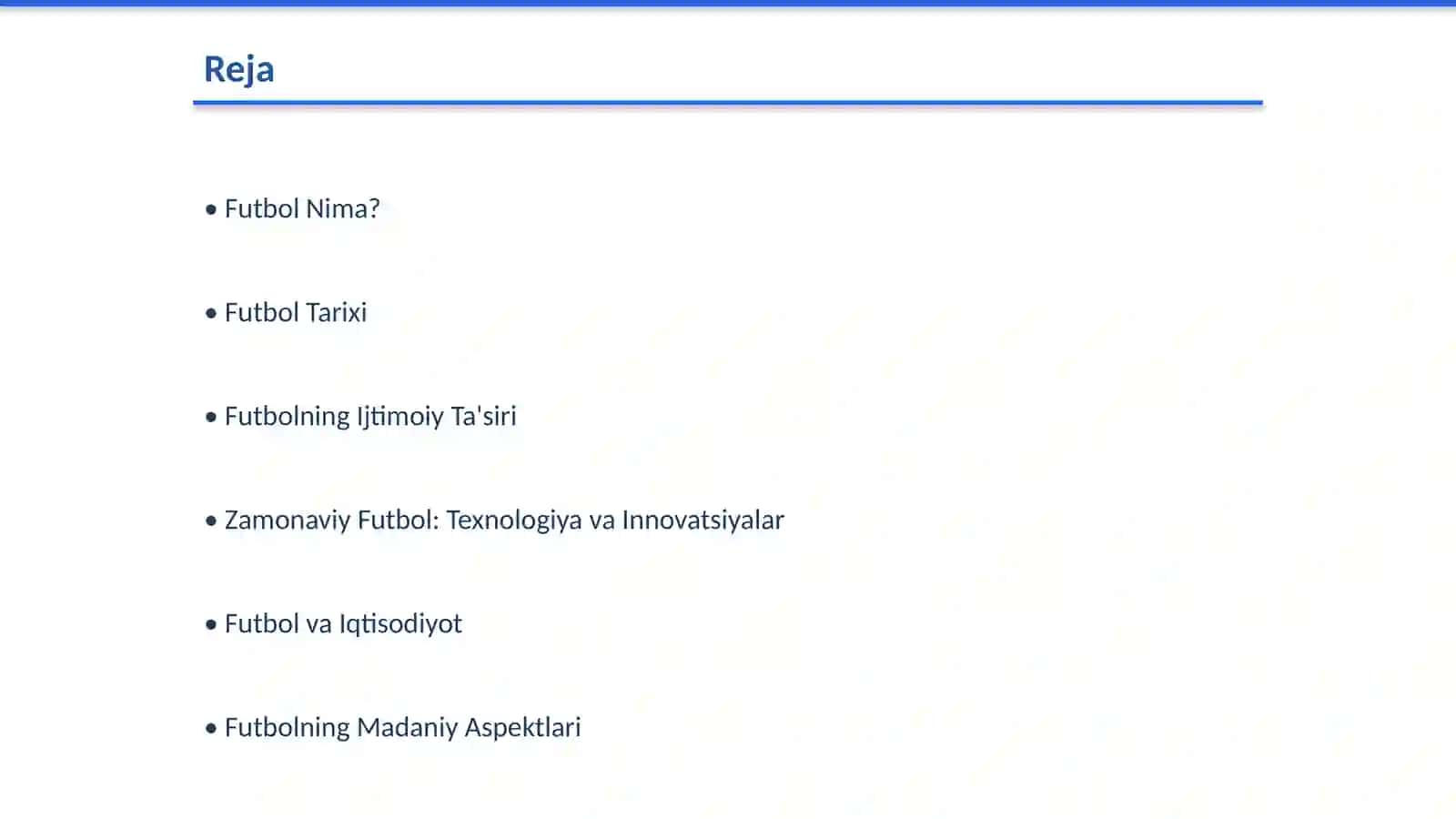 Futbol: Dunyoning Eng Mashhur Sporti 2