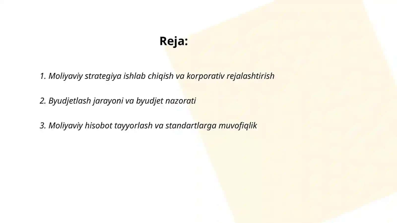 Korporativ tuzilmalarda moliyaviy menejerning vazifalari 2