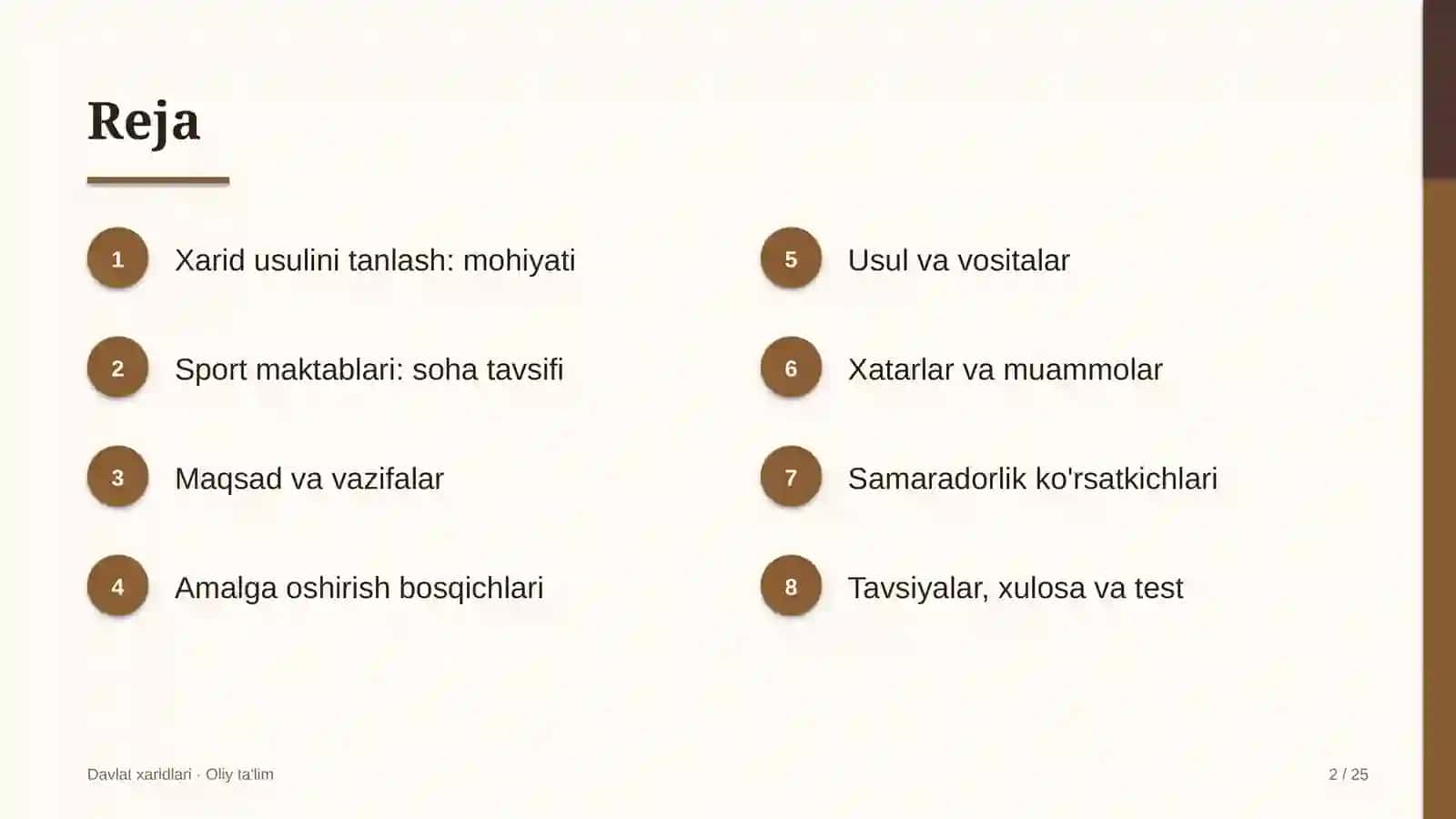 Sport maktablarida xarid usulini tanlash 2