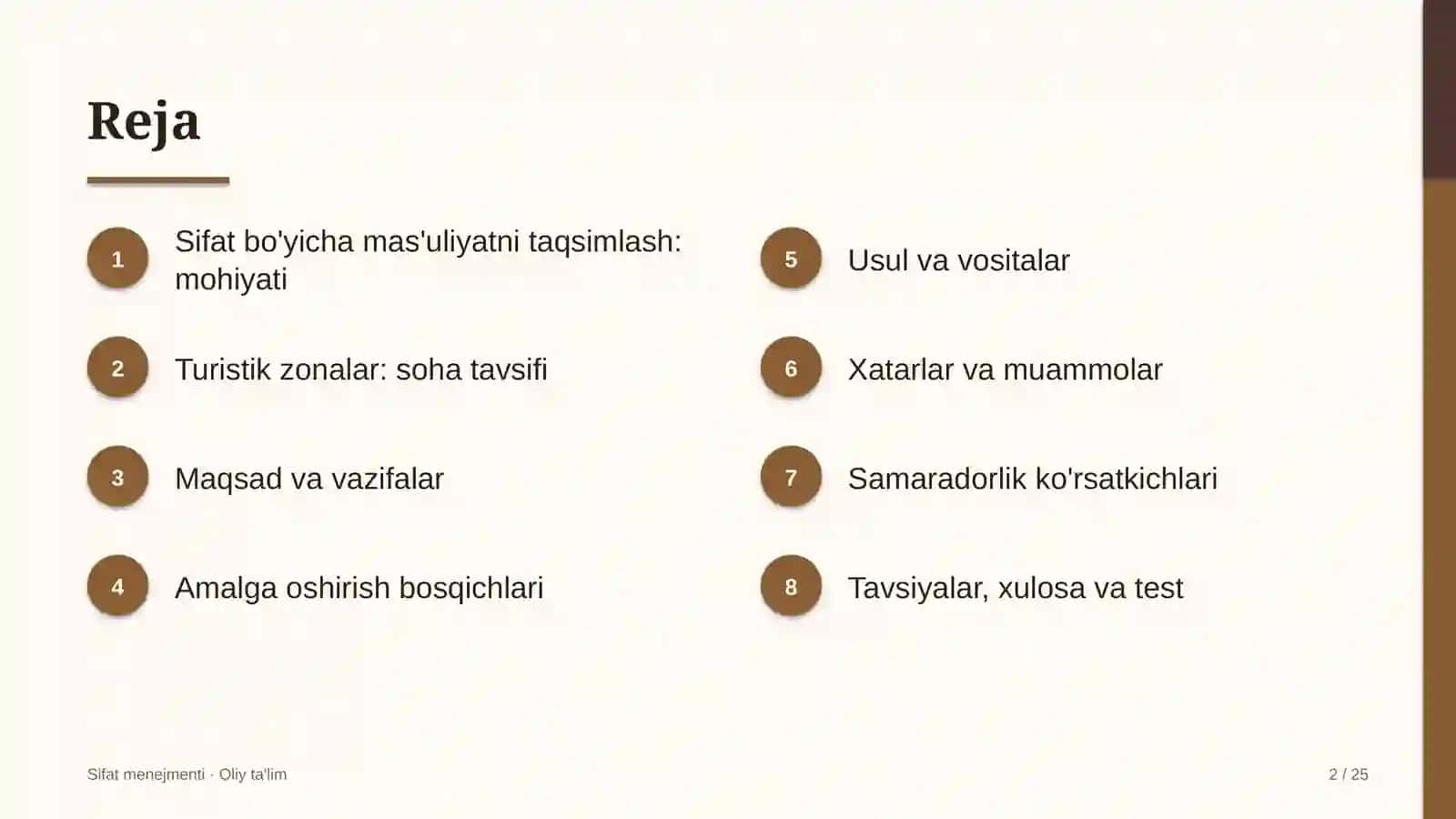 turistik zonalarda sifat bo'yicha mas'uliyatni taqsimlash 1371 2