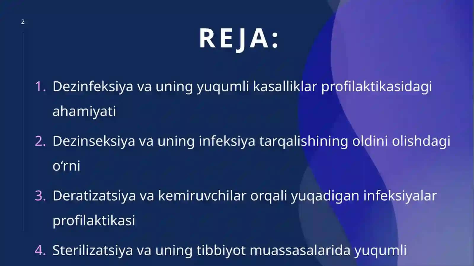 Dezinfektsiya, dezinseksiya, deratizatsiya, sterilizatsiya 2