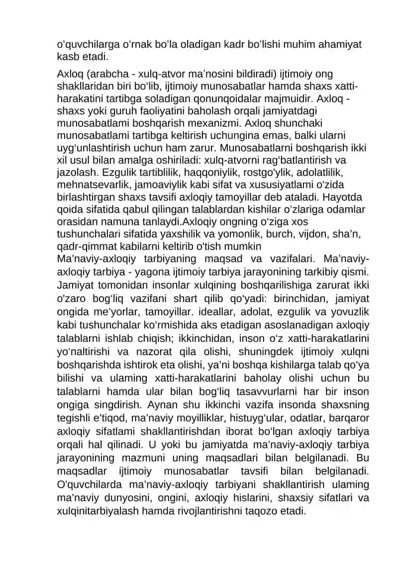 Boshlang‘ich sinf o‘quvchilarni ma’naviy-axloqiy tarbiyalash 2