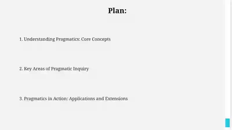 Pragmatics (contextual meanings) 2
