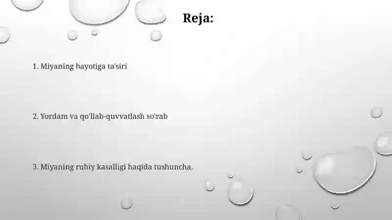 Miya va psixika 2