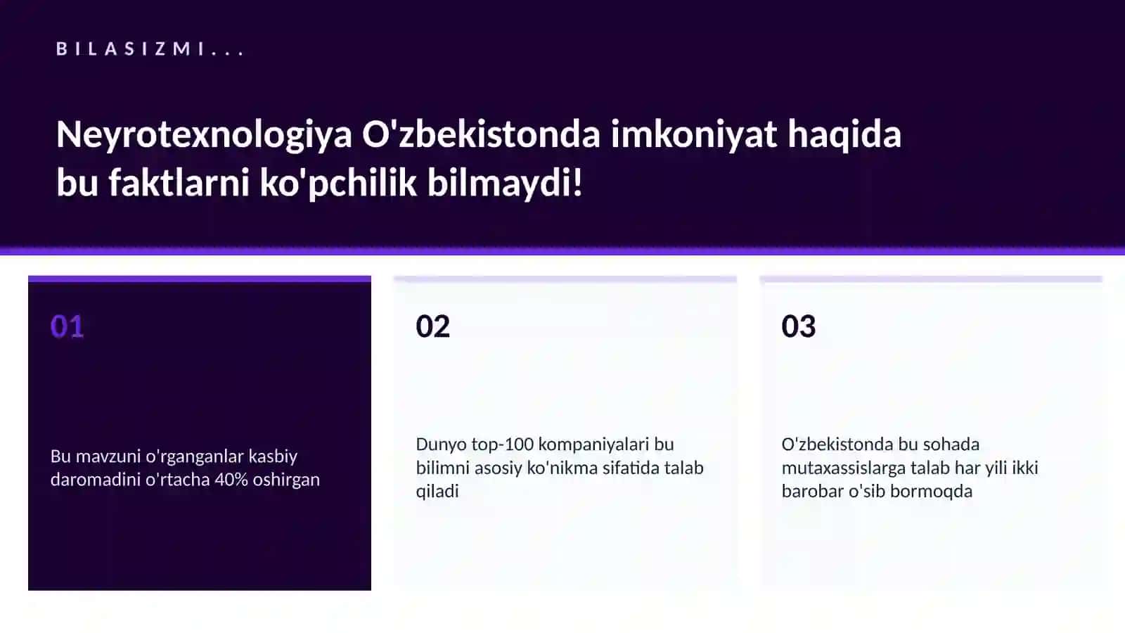 NEYROTEXNOLOGIYA VA MIYA 2