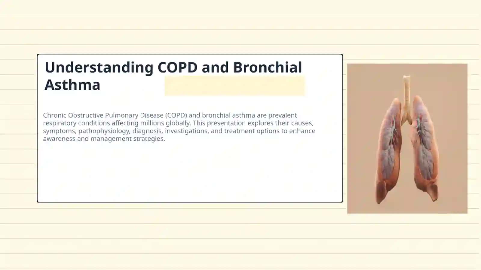 Chronic Obstructive Pulmonary Disorder and Bronchial Asthma 2