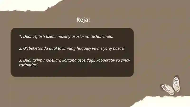 Dual o'qitish tizimini tatbiq etish istiqbollari 2