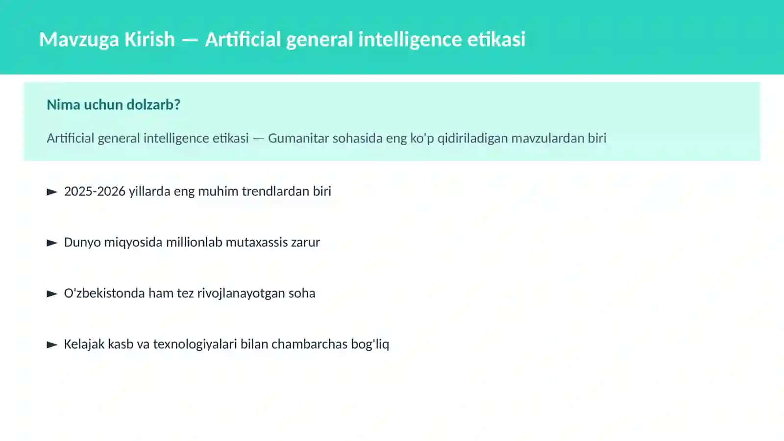 Artificial general intelligence etikasi 2