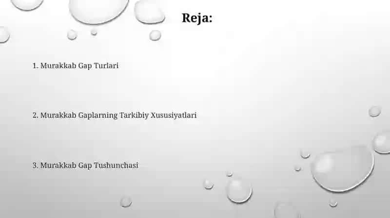Murakkab Gaplar 2