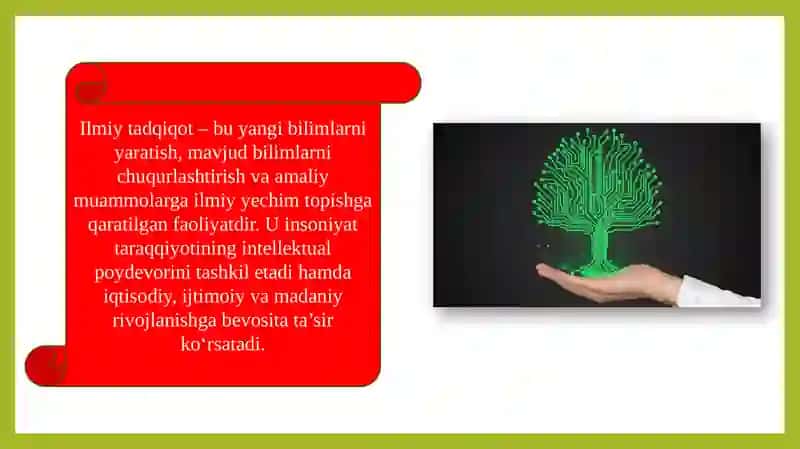Ilmiy tadqiqotlarda inovatsiyalar va novatsiyalar 2