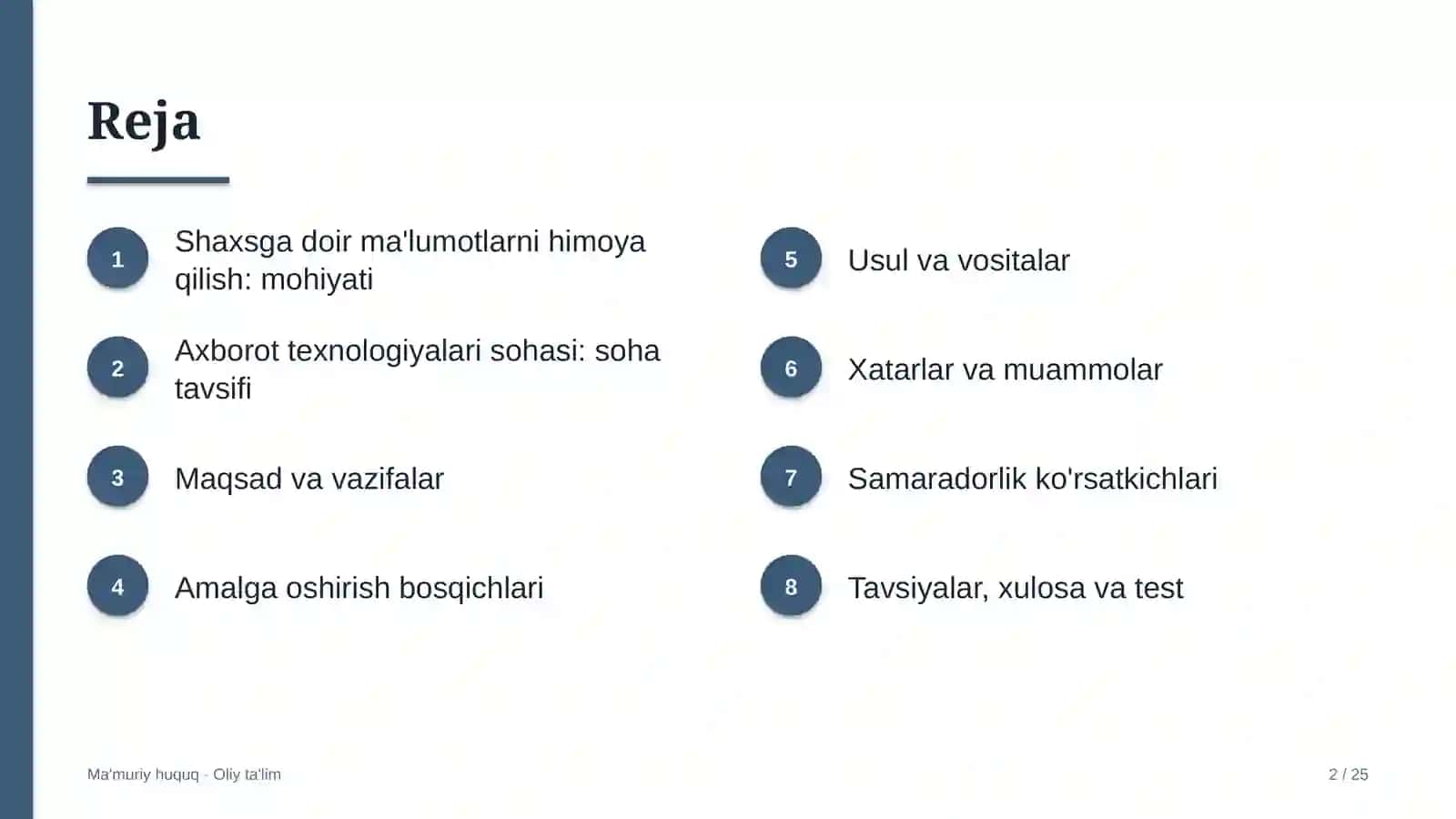 Shaxsga doir ma'lumotlarni himoya qilish: mohiyati 2