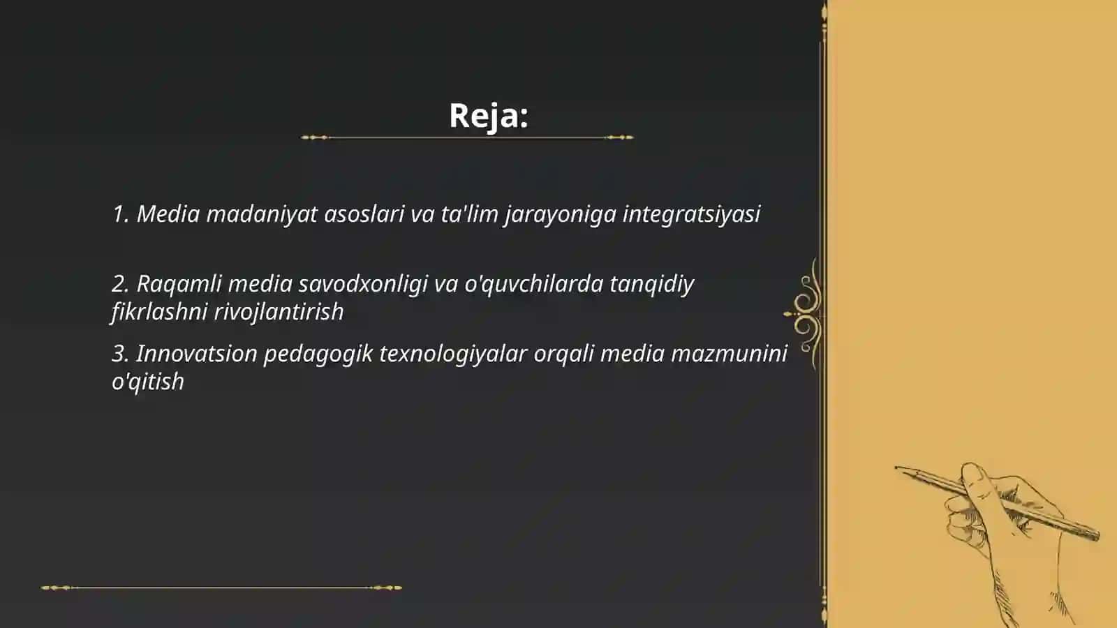 Media madaniyat va inovatsion pedagogika 2