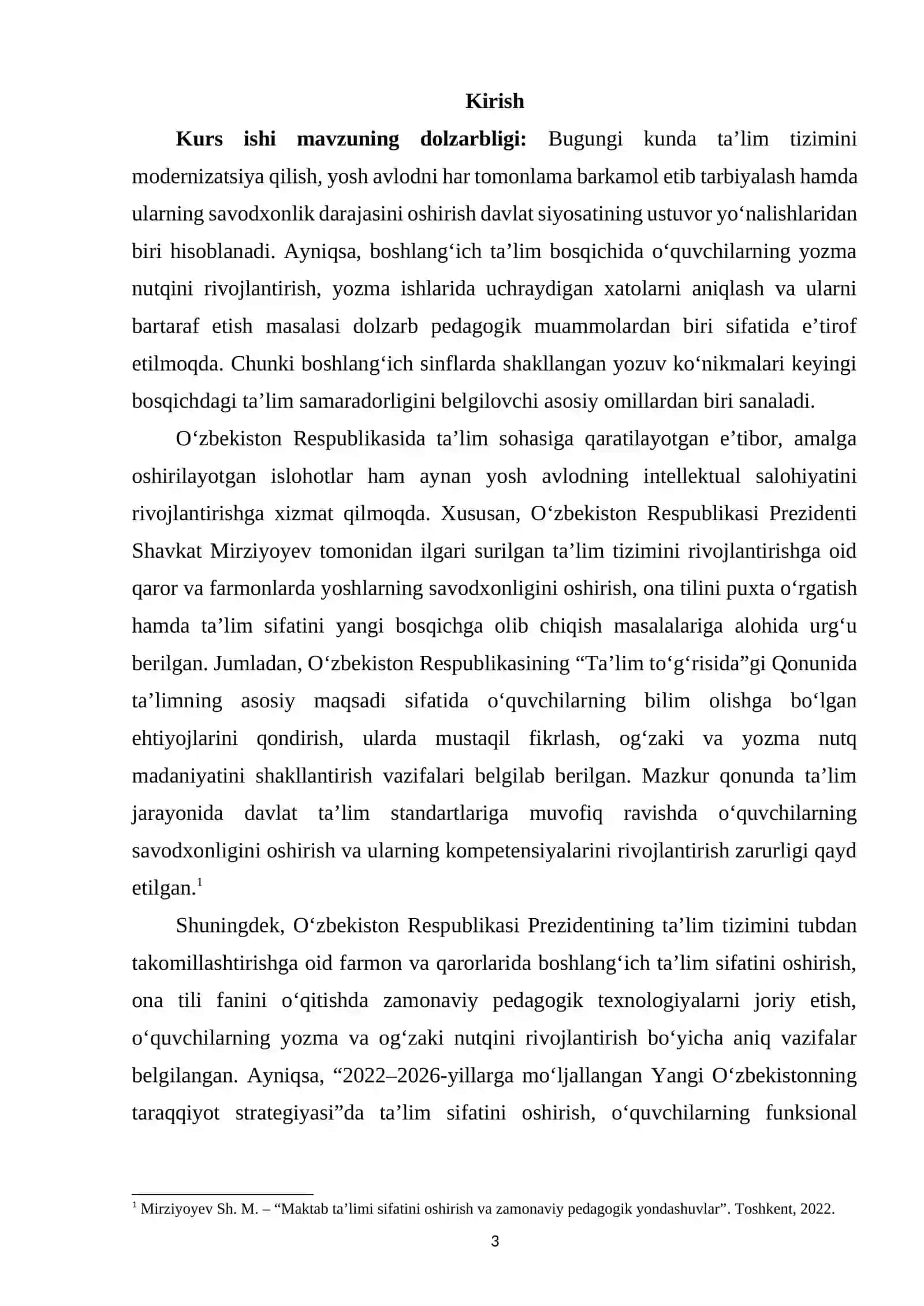 Boshlang‘ich sinf o‘quvchilarining yozma ishlarida yo‘l qo‘yiladigan xatolar ustida ishlash 2