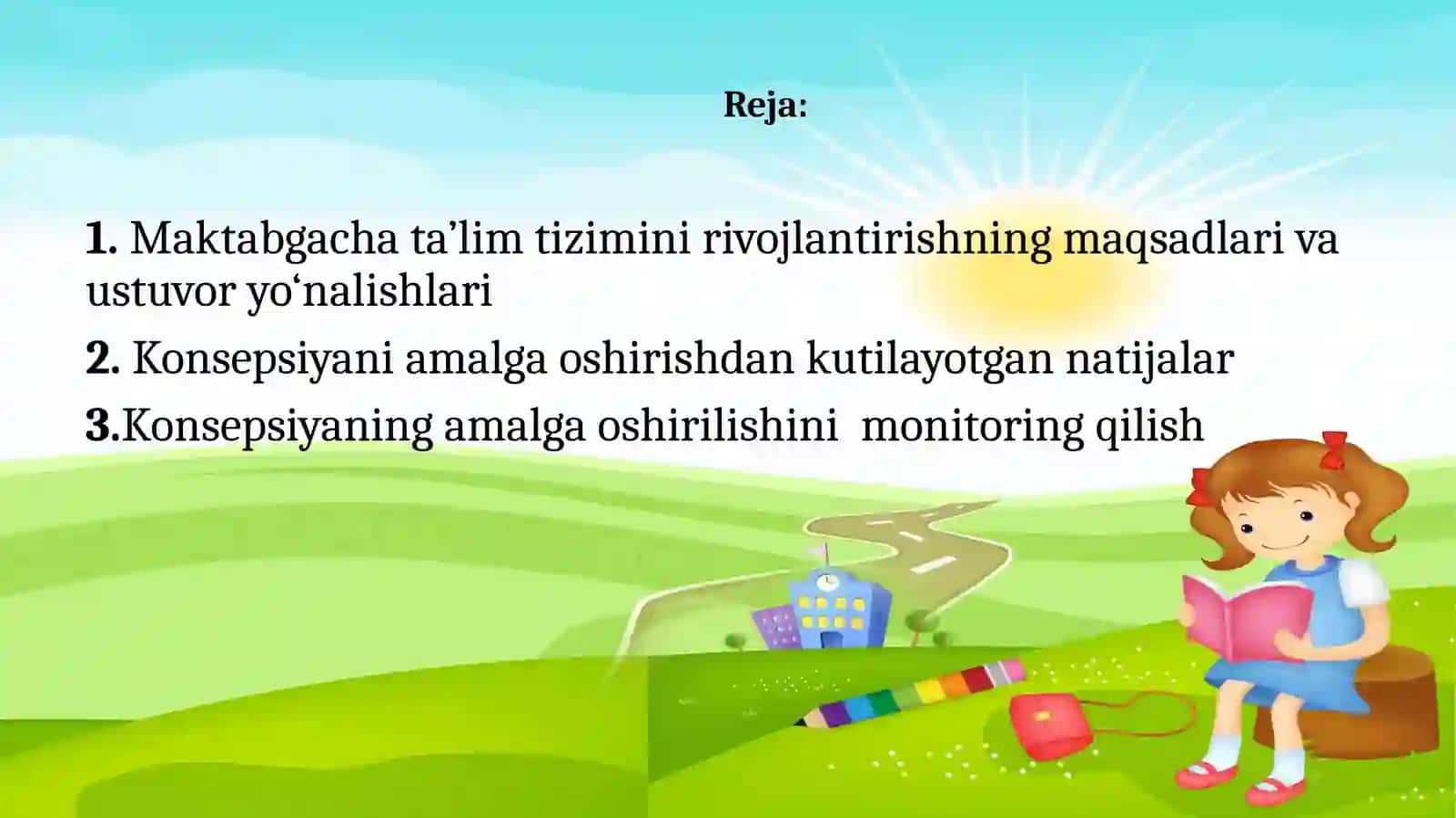 O‘zbekiston Respublikasi maktabgacha ta’lim tizimini 2030-yilgacha rivojlantirish konsepsiyasi 2